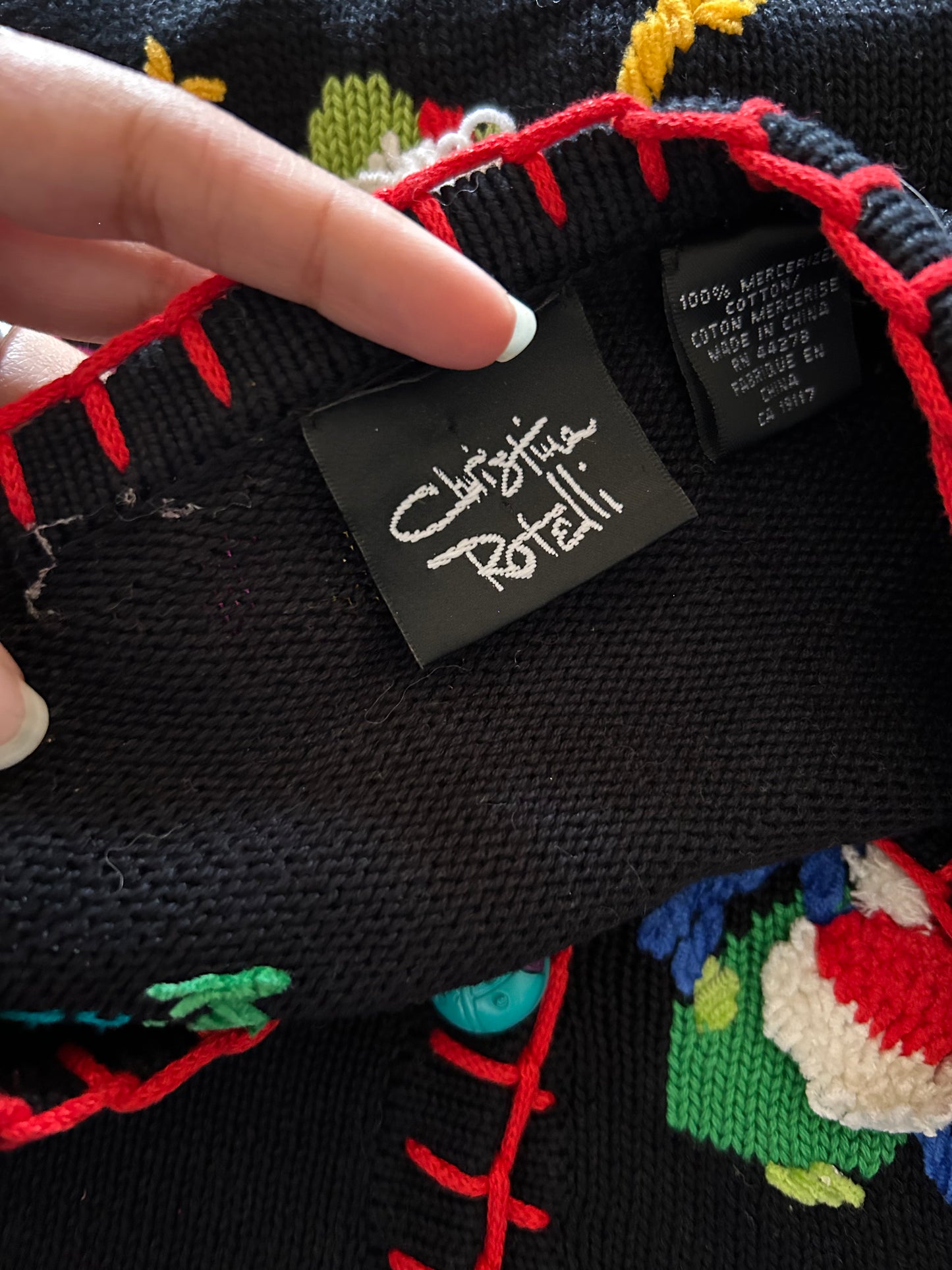 Christina Rotelli Vintage Cardigan