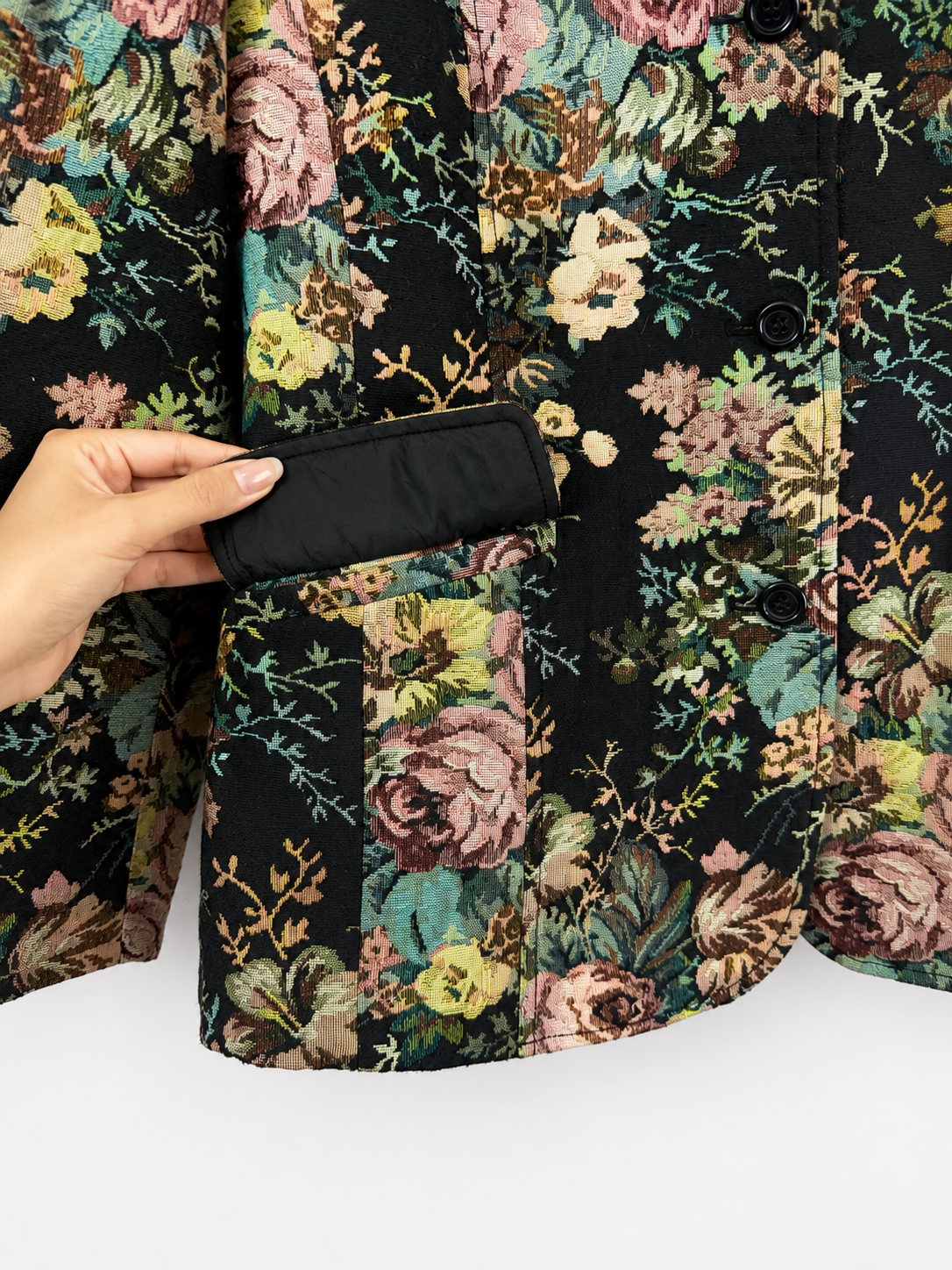 Vintage Floral Blazer