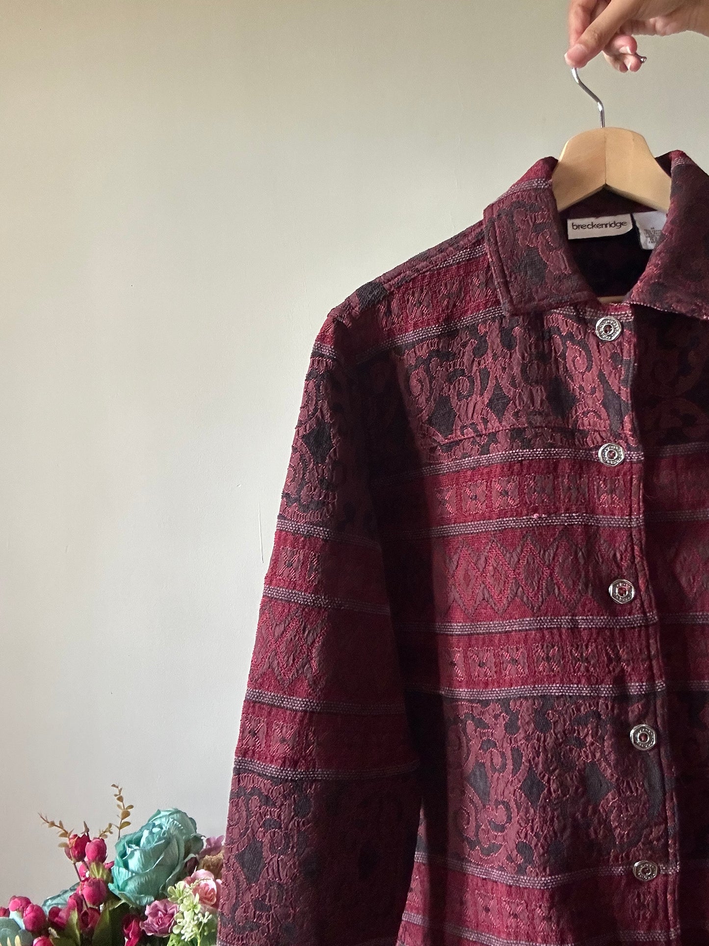 Breckenridge Weaved Multi Pattern Shaket