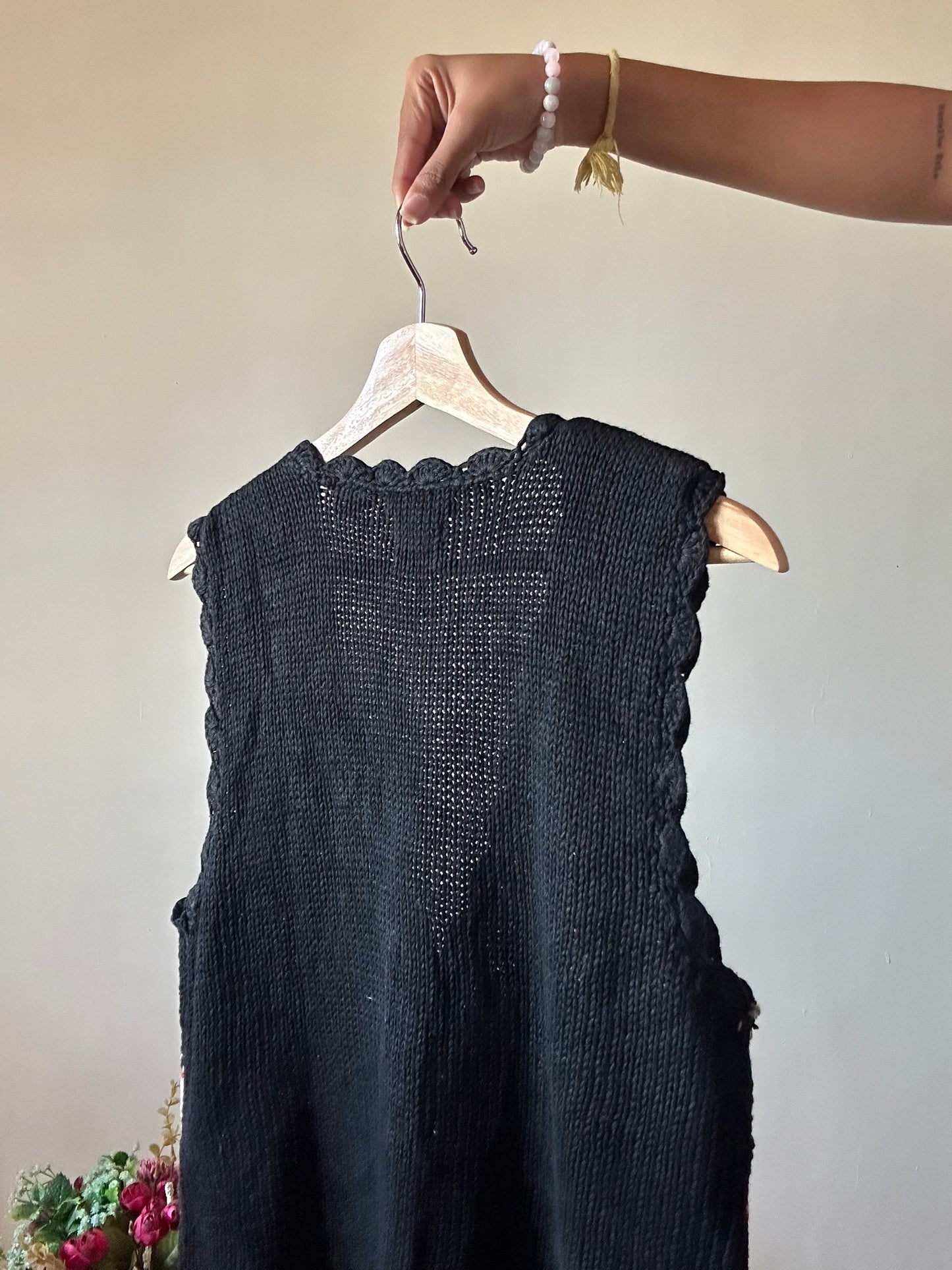 Erika Vintage Hand Knit Vest