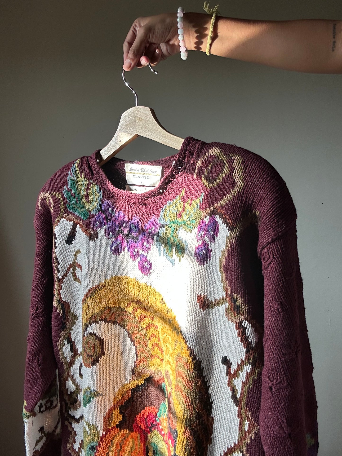 Marisa Christina Hand Knit Pullover