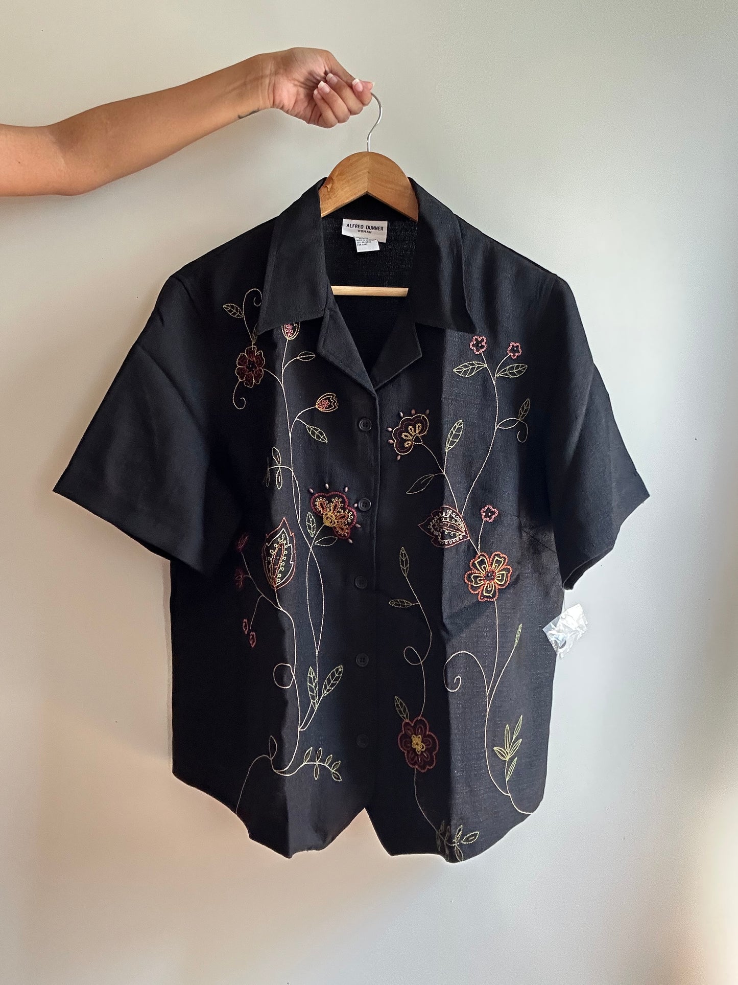 Alfred Dunner Vintage Embroidered Shirt