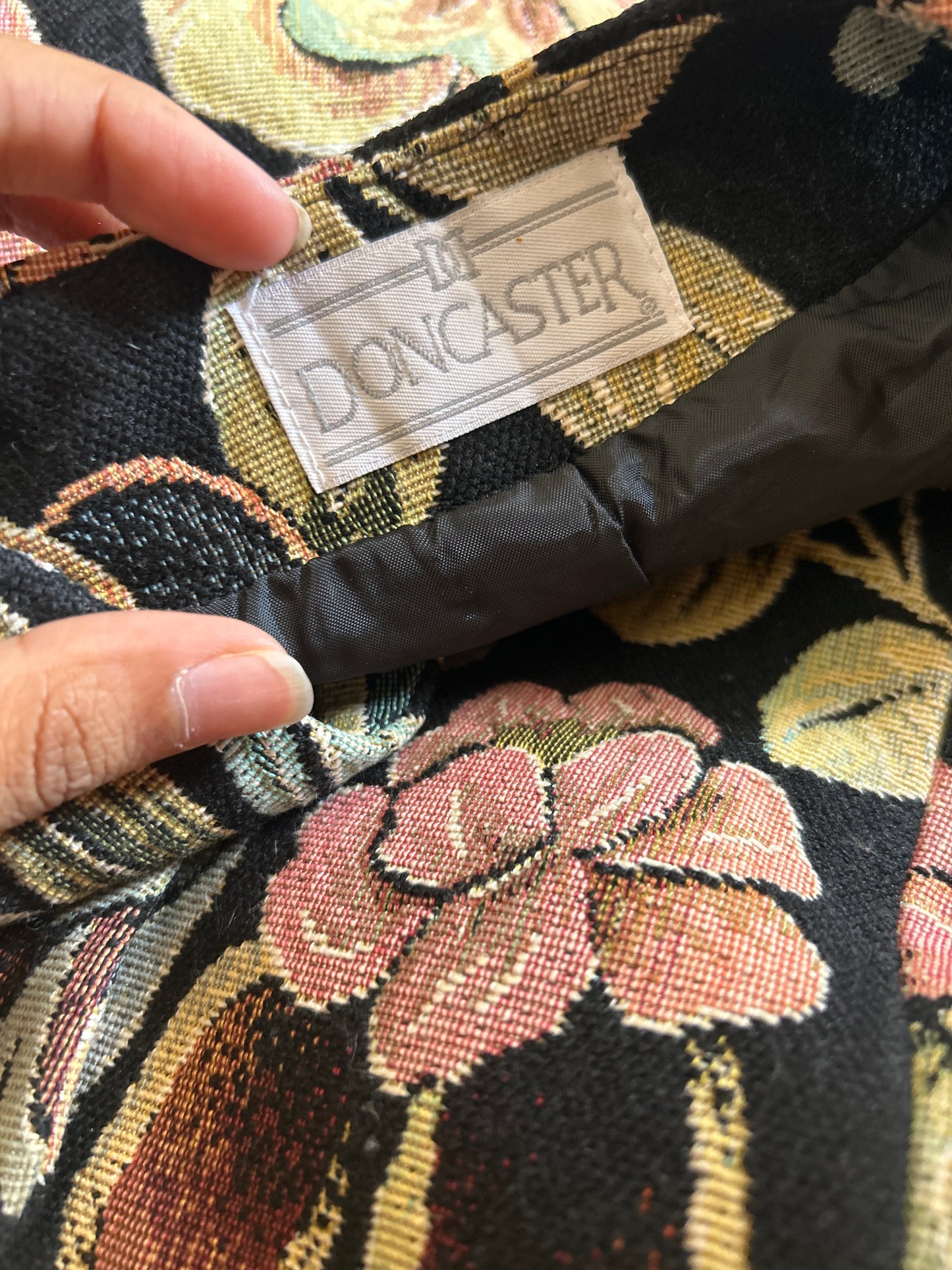 Vintage Doncaster Jacquard Floral Vest