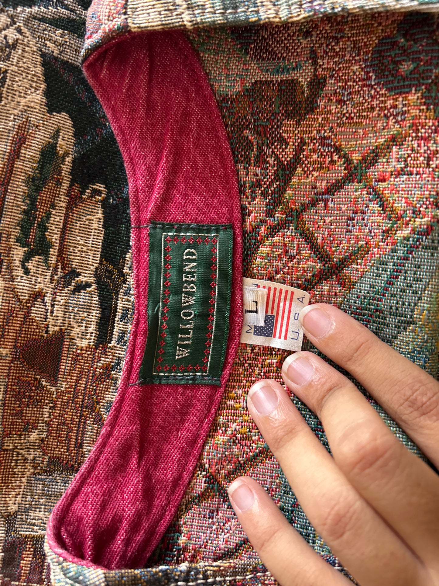 Willowbend Vintage Tapestry Vest