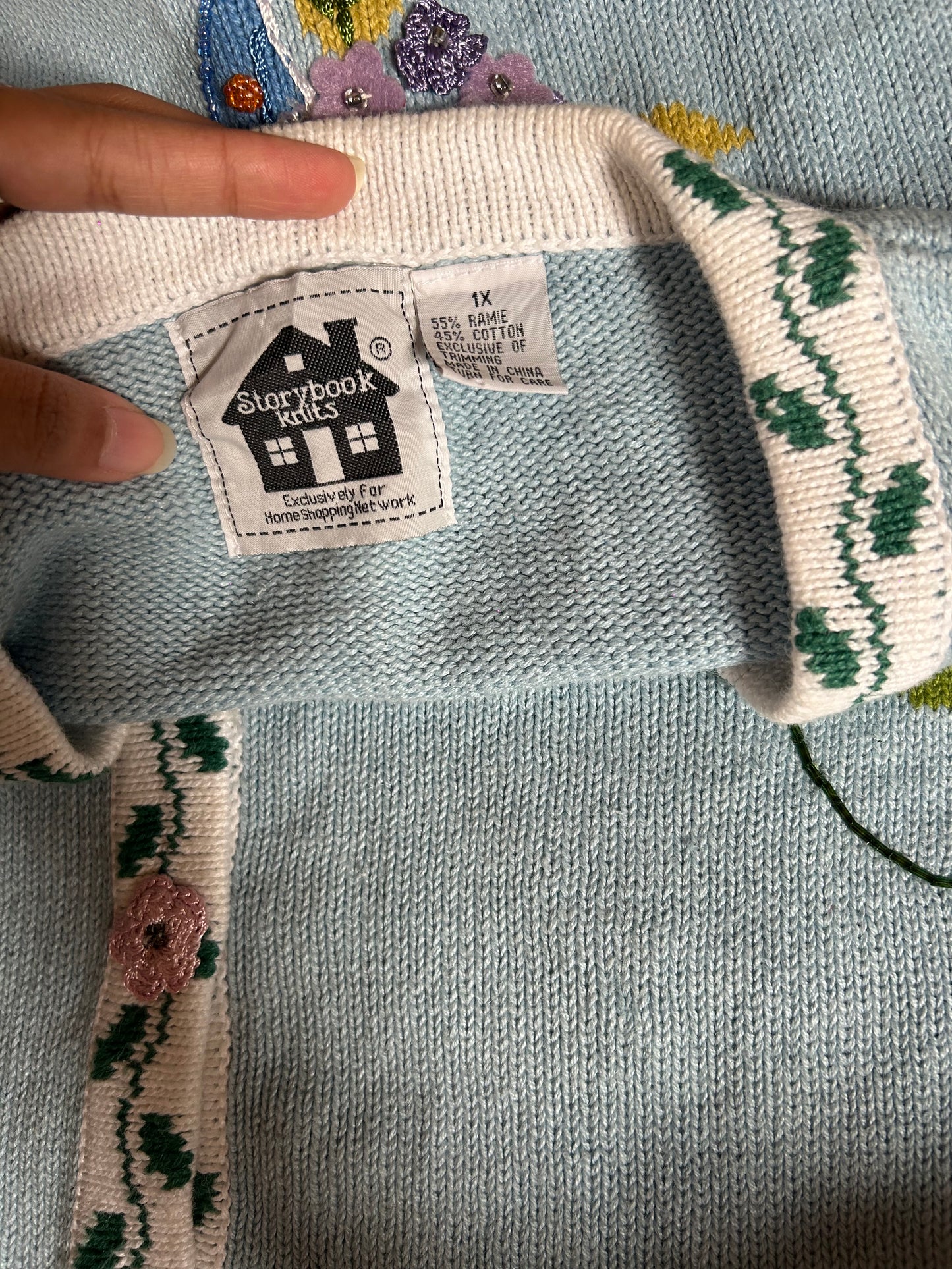 Story Book Knits Vintage Knit Cardigan