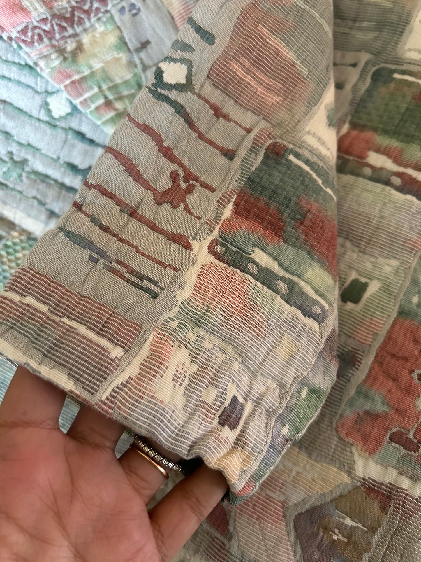 Vintage Orvis Textured Weaved Shaket