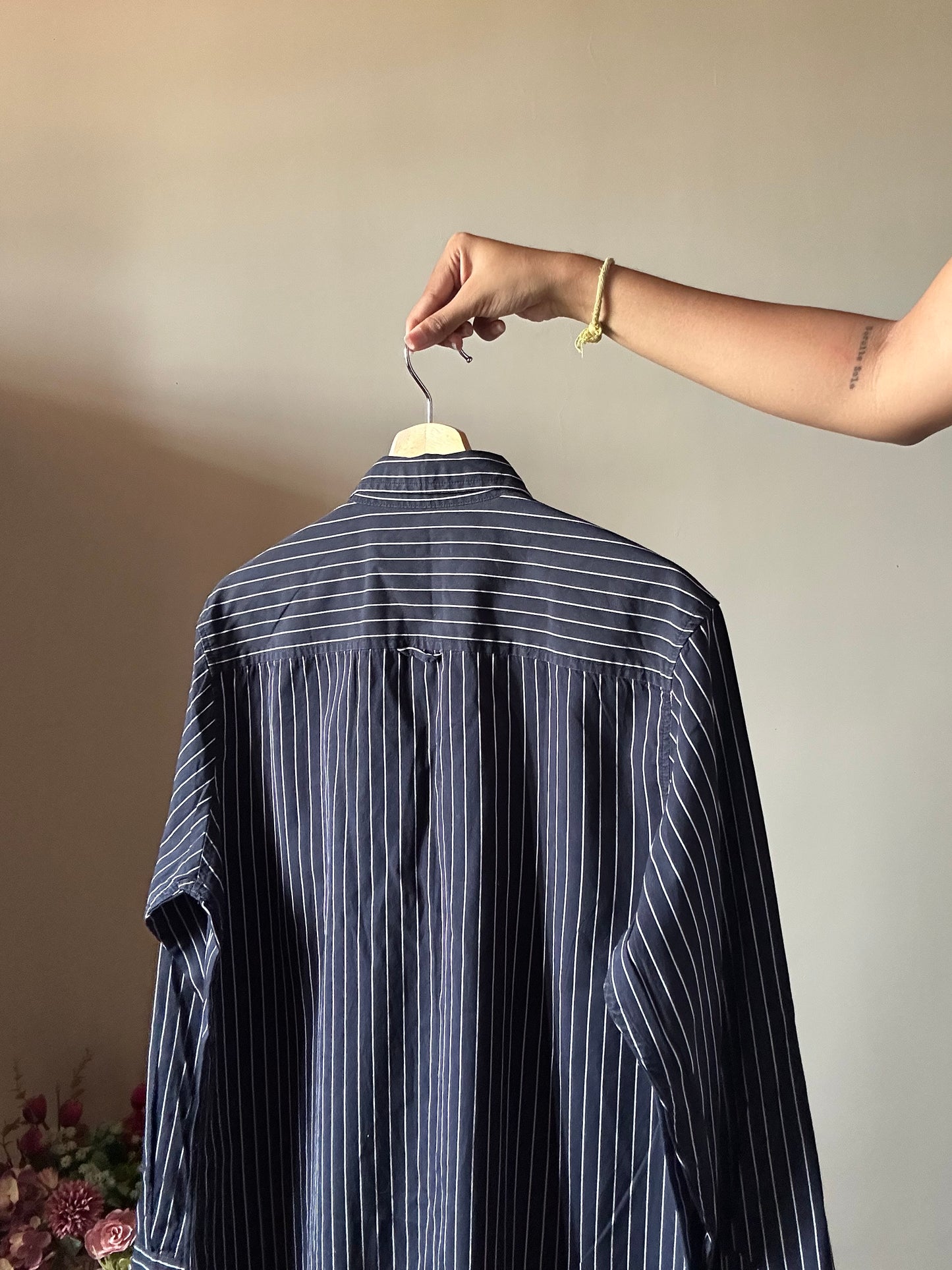 Hangton Vintage Print Shirt