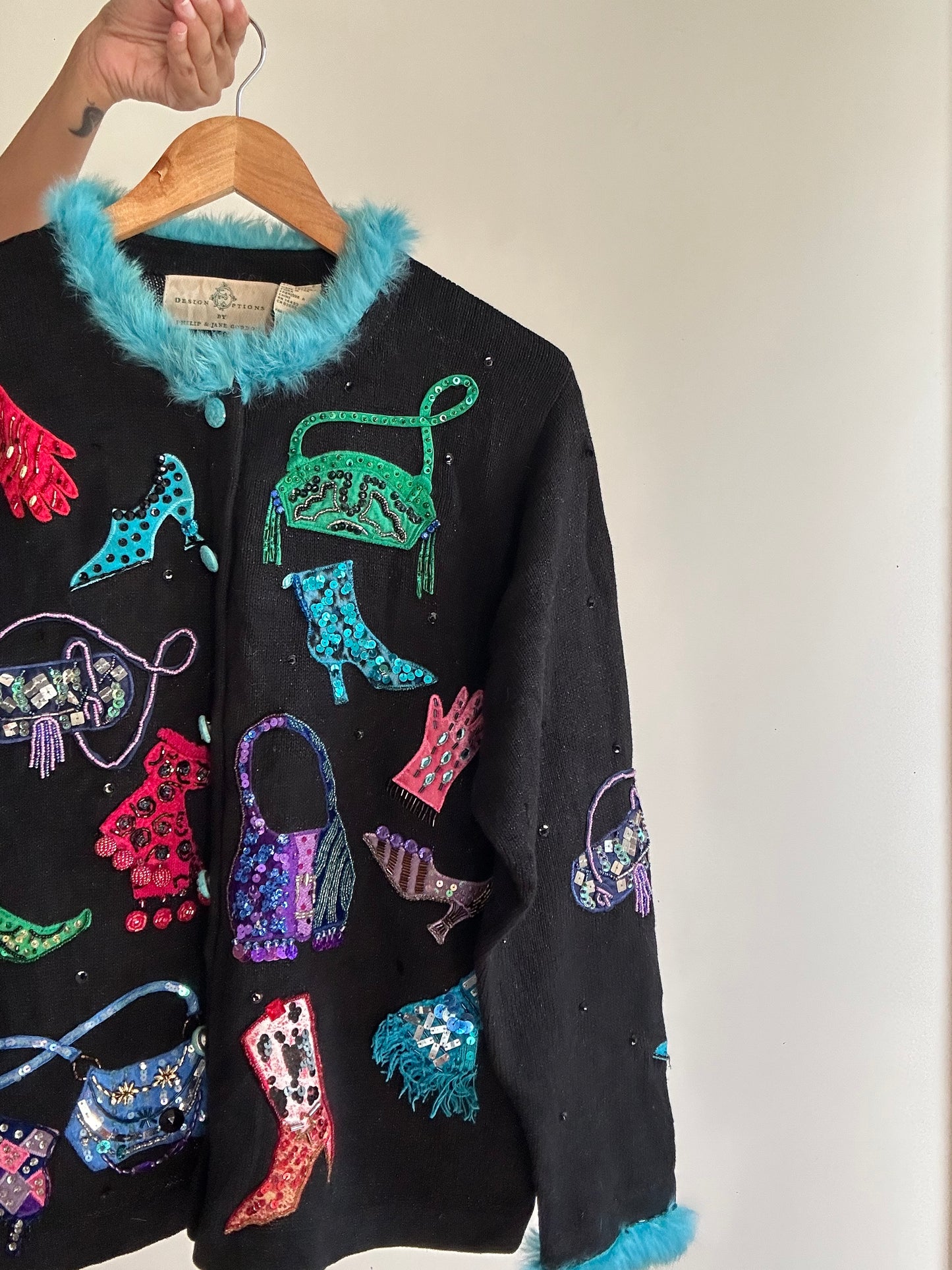 Design Options By Philip & Jane Gordon Vintage Knit Cardigan