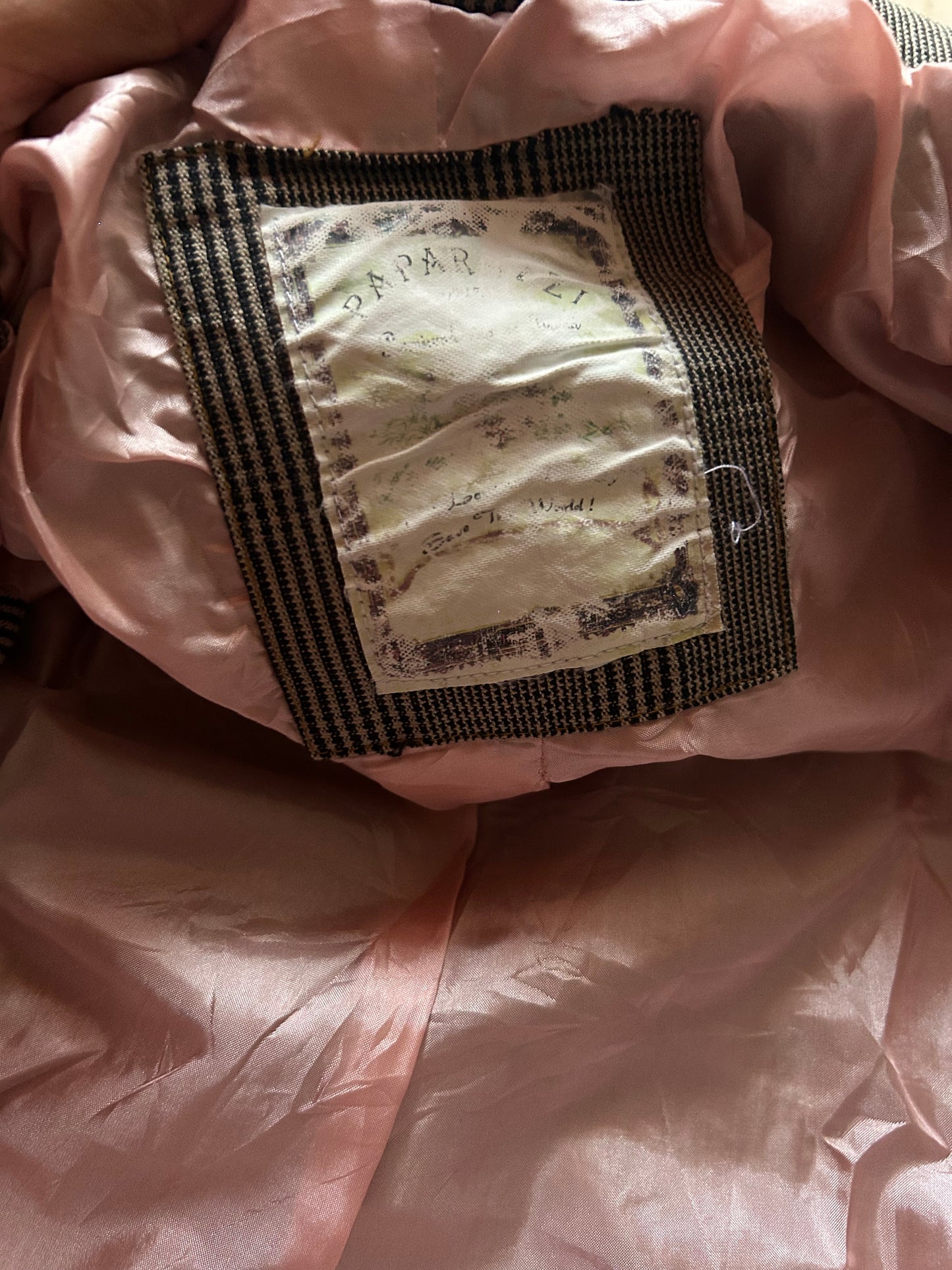 Vintage Patchwork and Embroidery Blazer