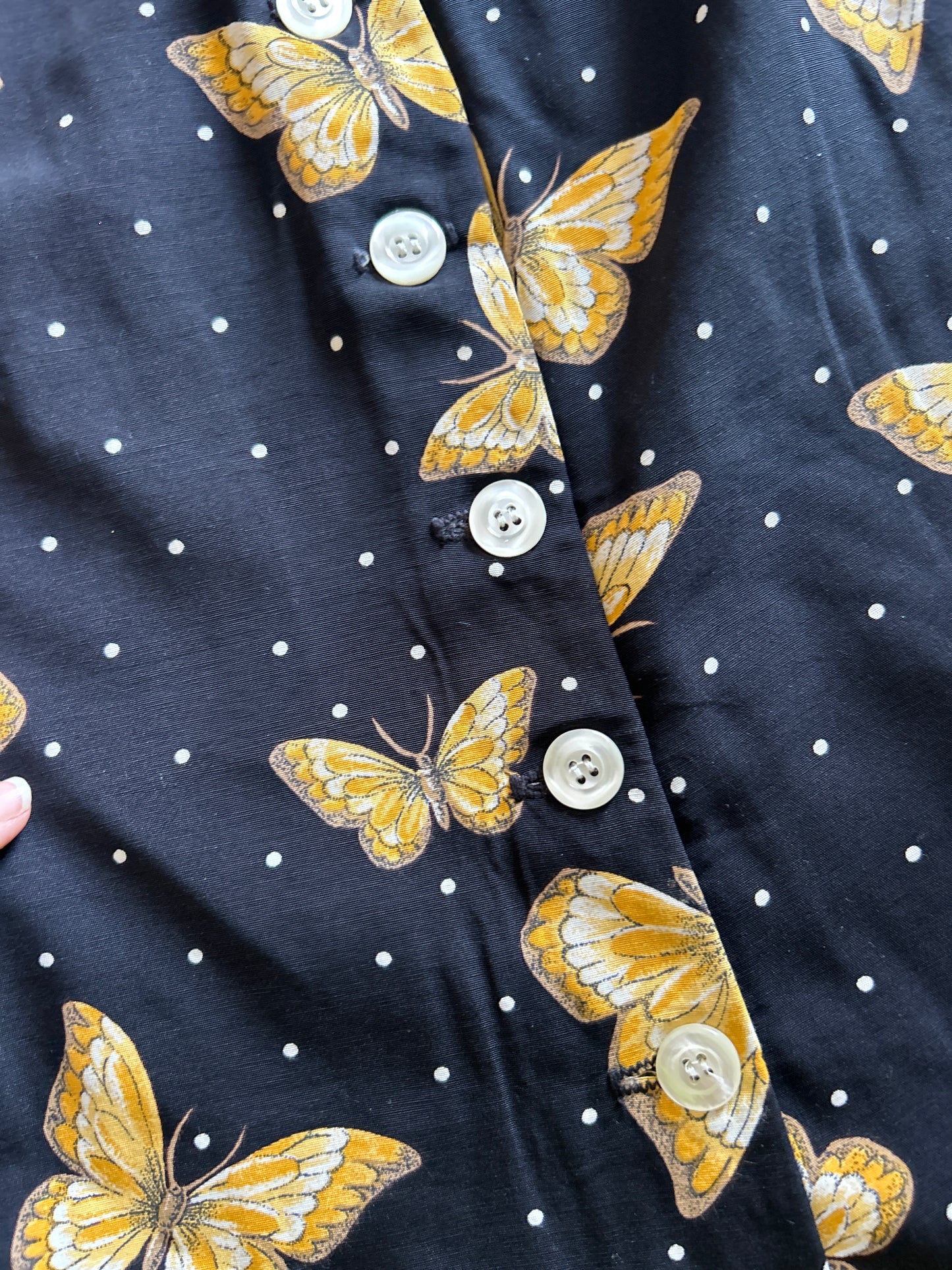 Norton McNaughton Vintage Butterfly Vest