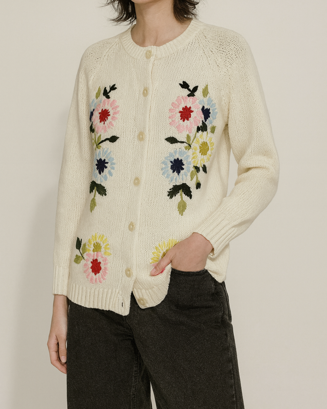 Vintage Woolco Knit Cardigan