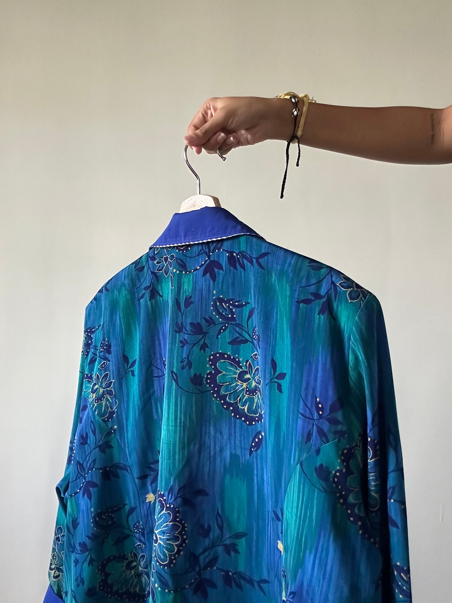 City Girl Vintage Floral Print Shaket