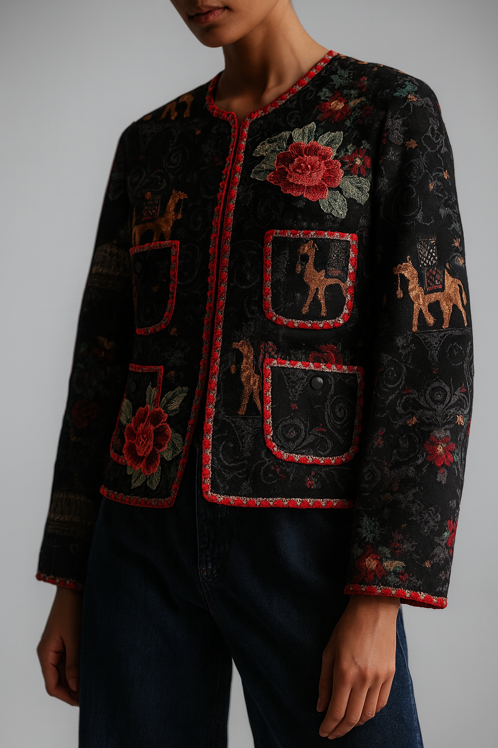 Change Vintage Front Open Shaket