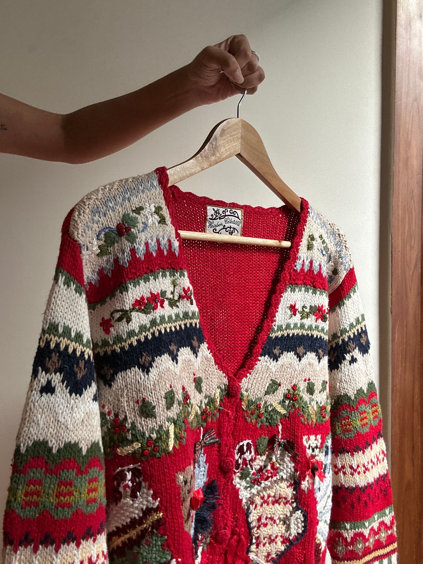 Vintage Handloom Collection Knit Cardigan