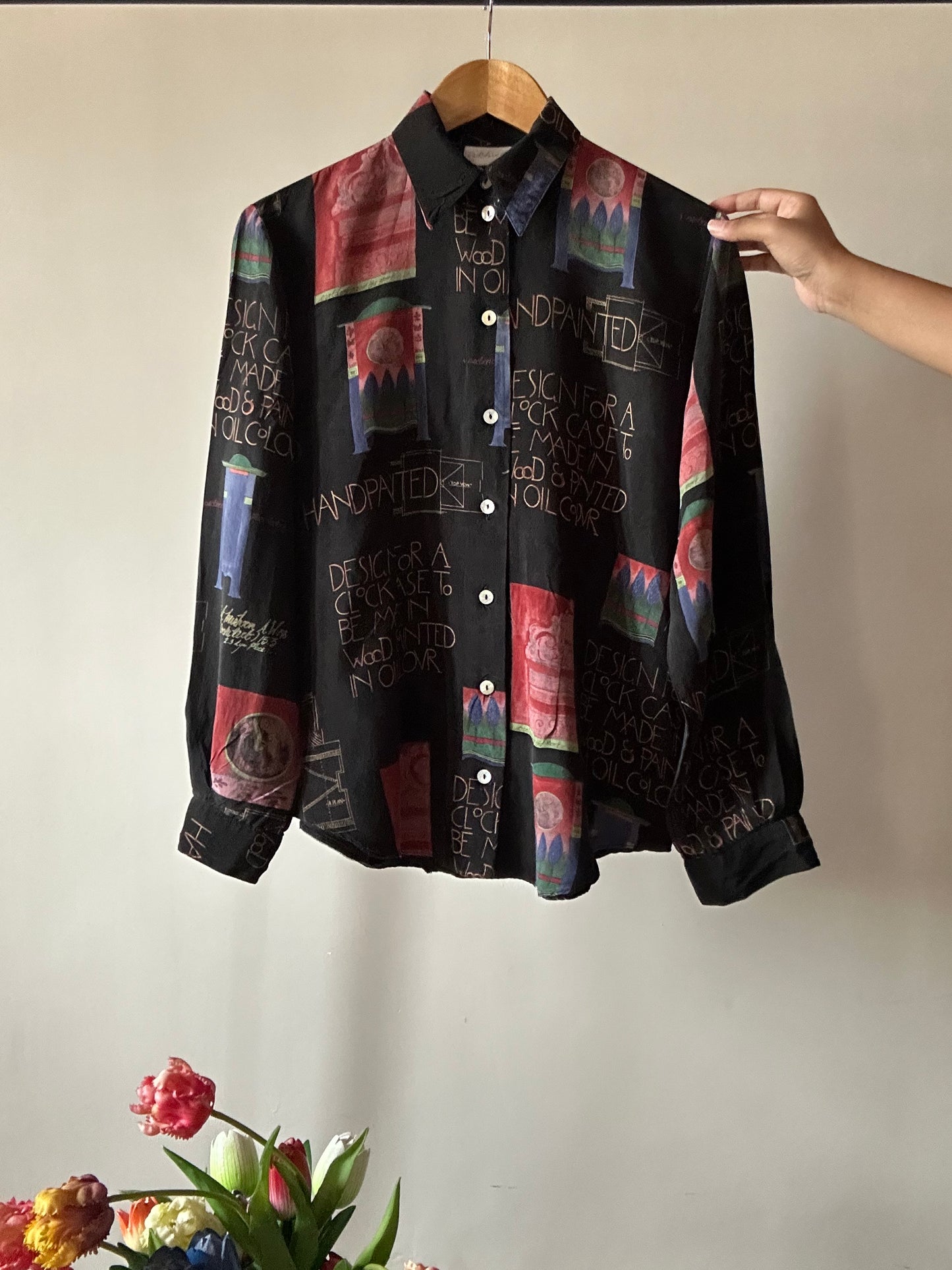 Akhiell Blusen Vintage Shirt