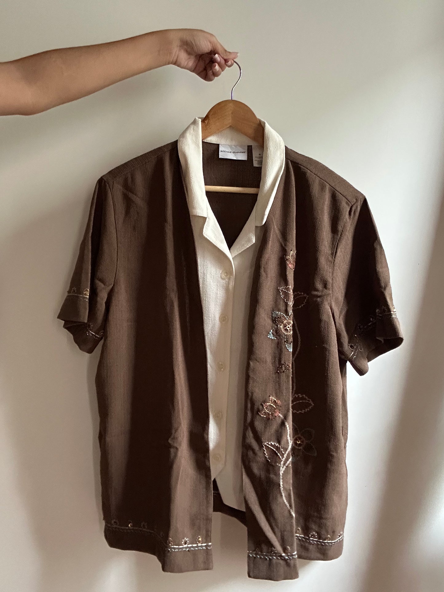 Vintage Alfred Dunner Layered Shirt