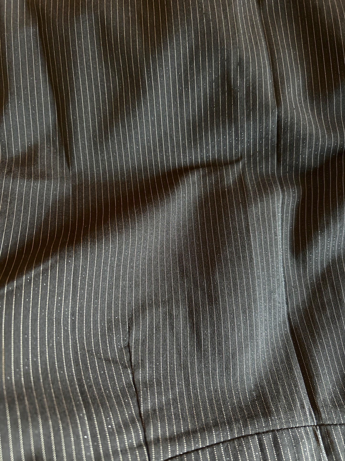 Vintage Dusa Striped and Lace Work Skirt