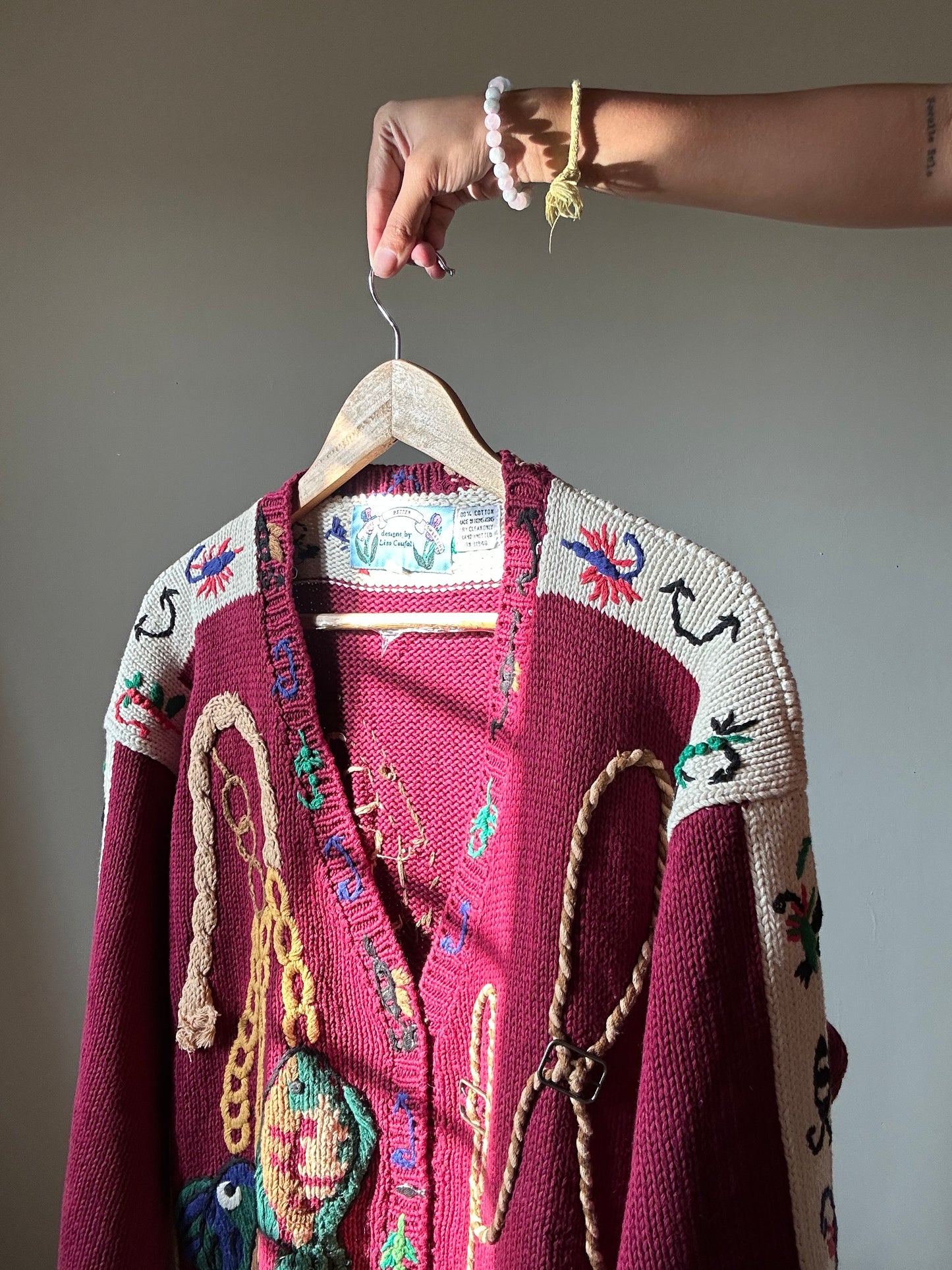 Just Better Sweaters Vintage HandKnit Cardigan