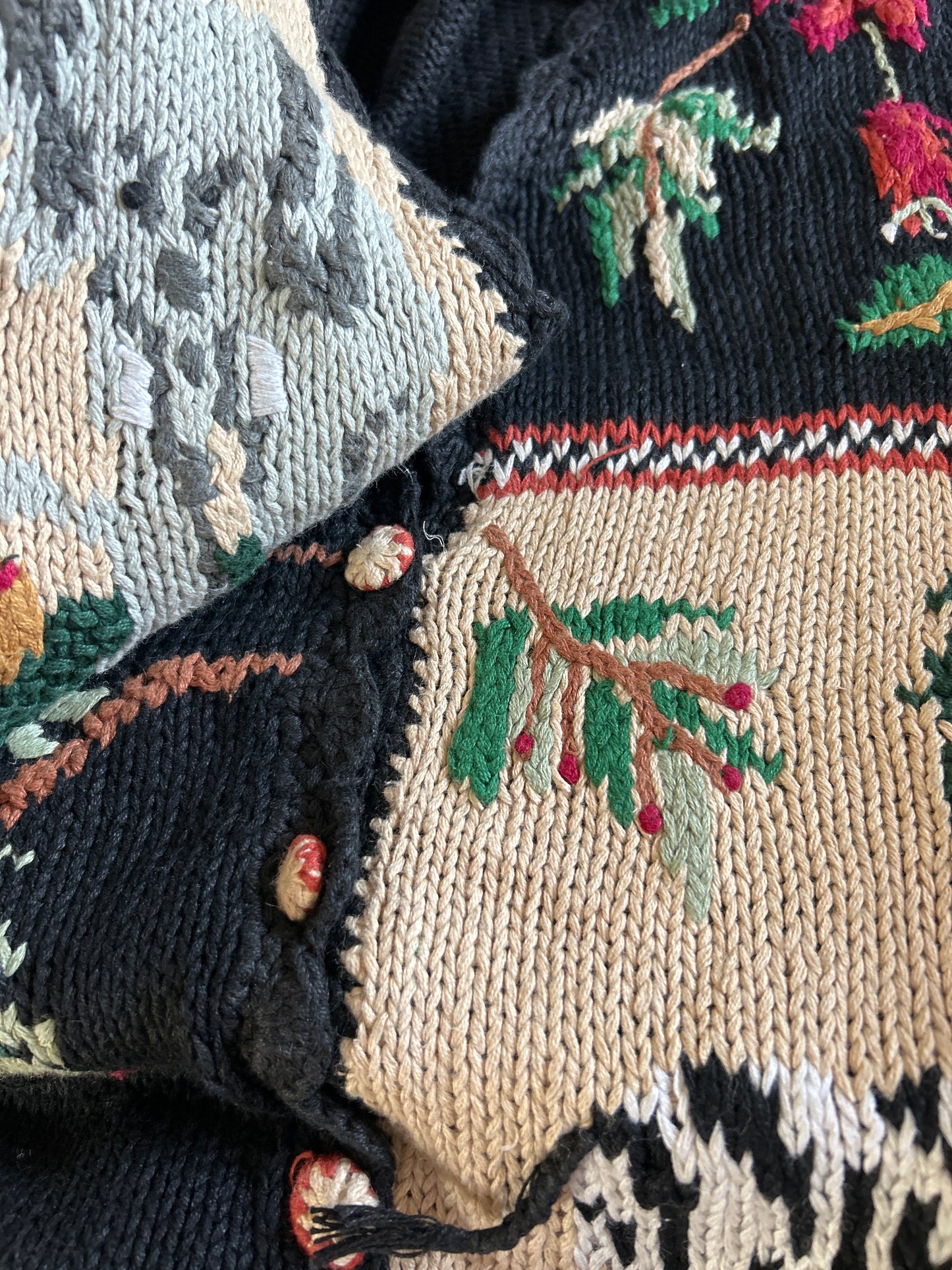 Erika Vintage Hand Knit Vest
