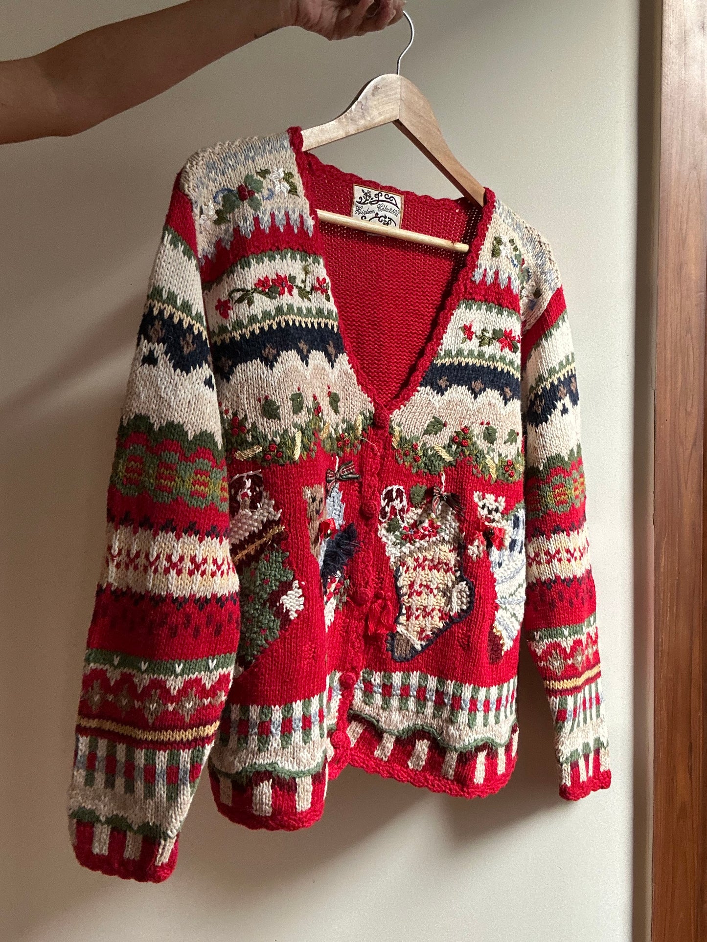 Vintage Handloom Collection Knit Cardigan