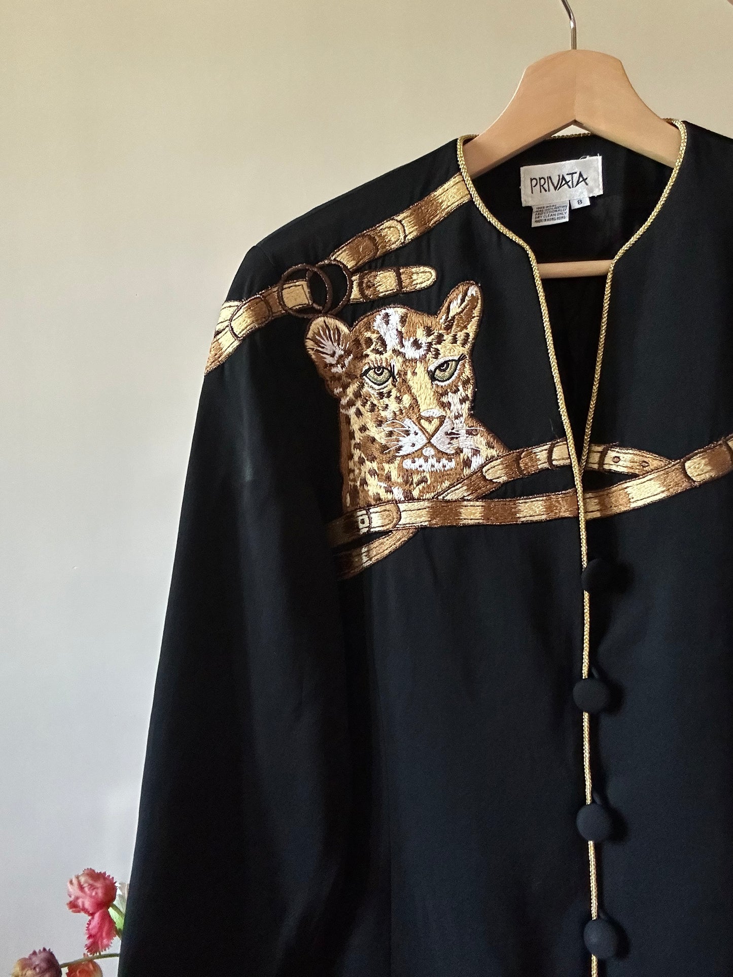 Vintage Privata Embroidered Blazer