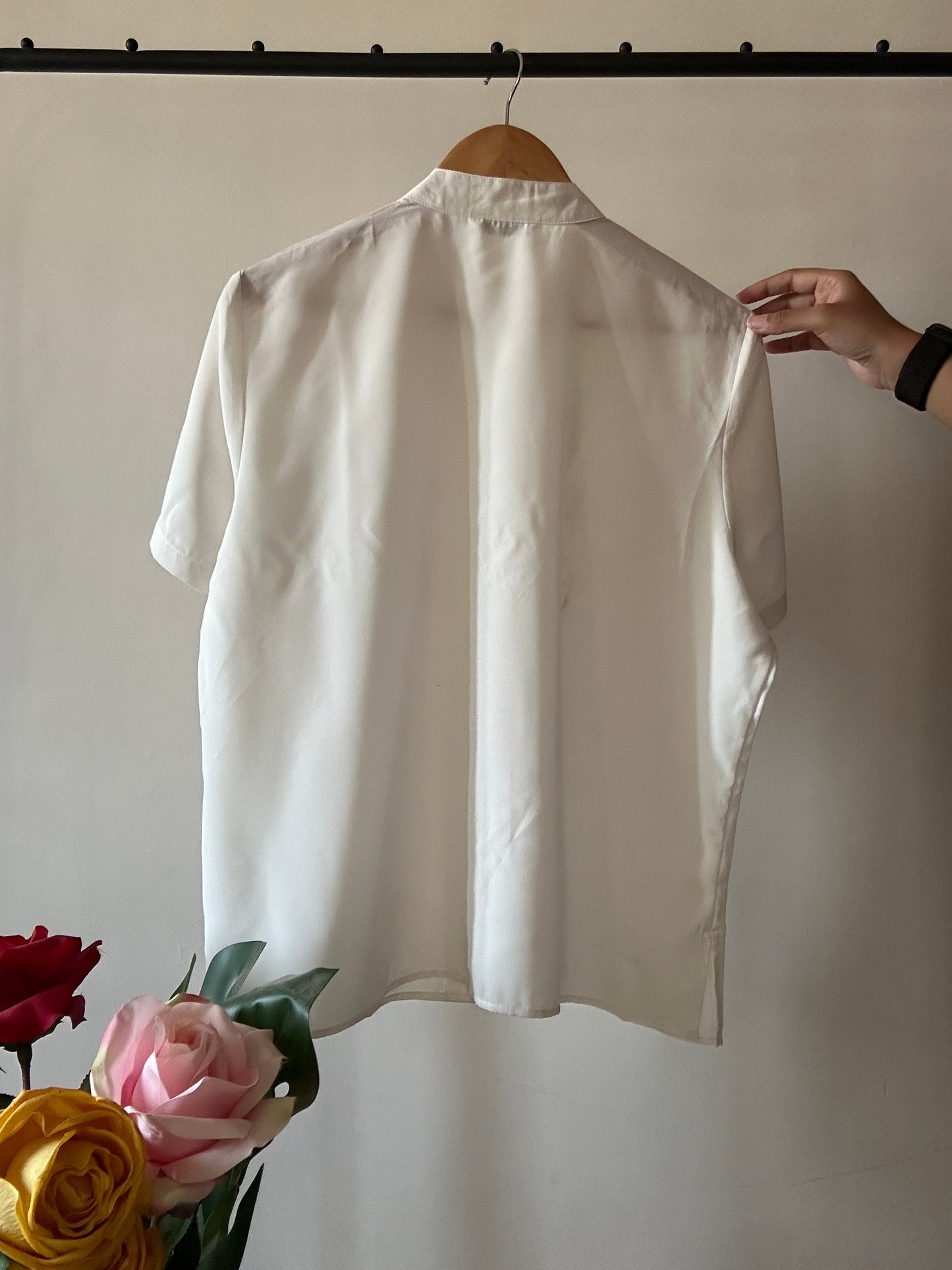 Chinese Neckline Vintage Embroidery Shirt