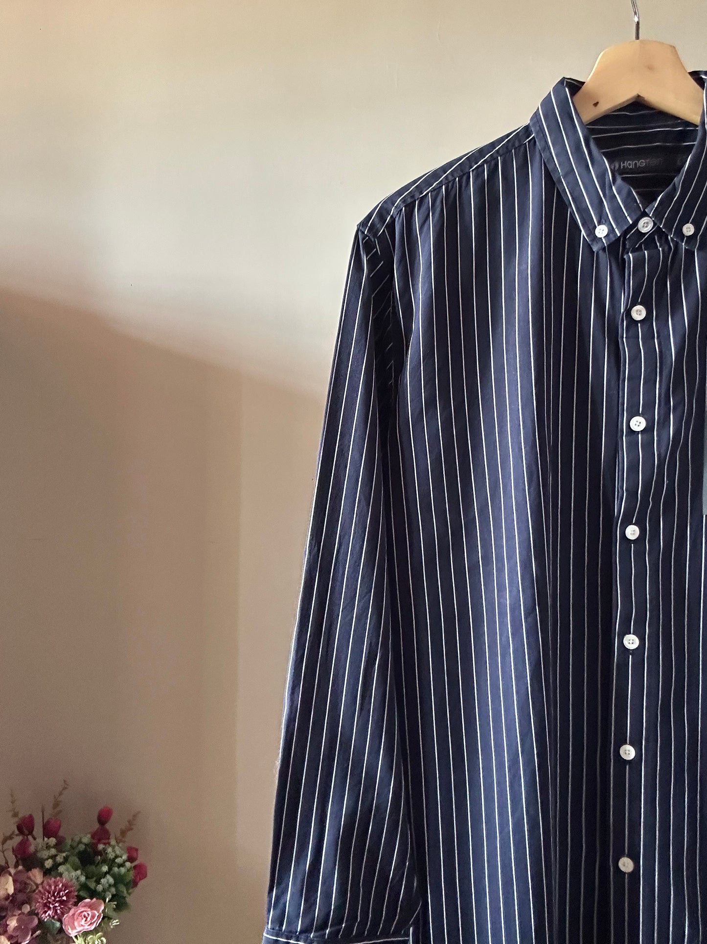 Hangton Vintage Print Shirt