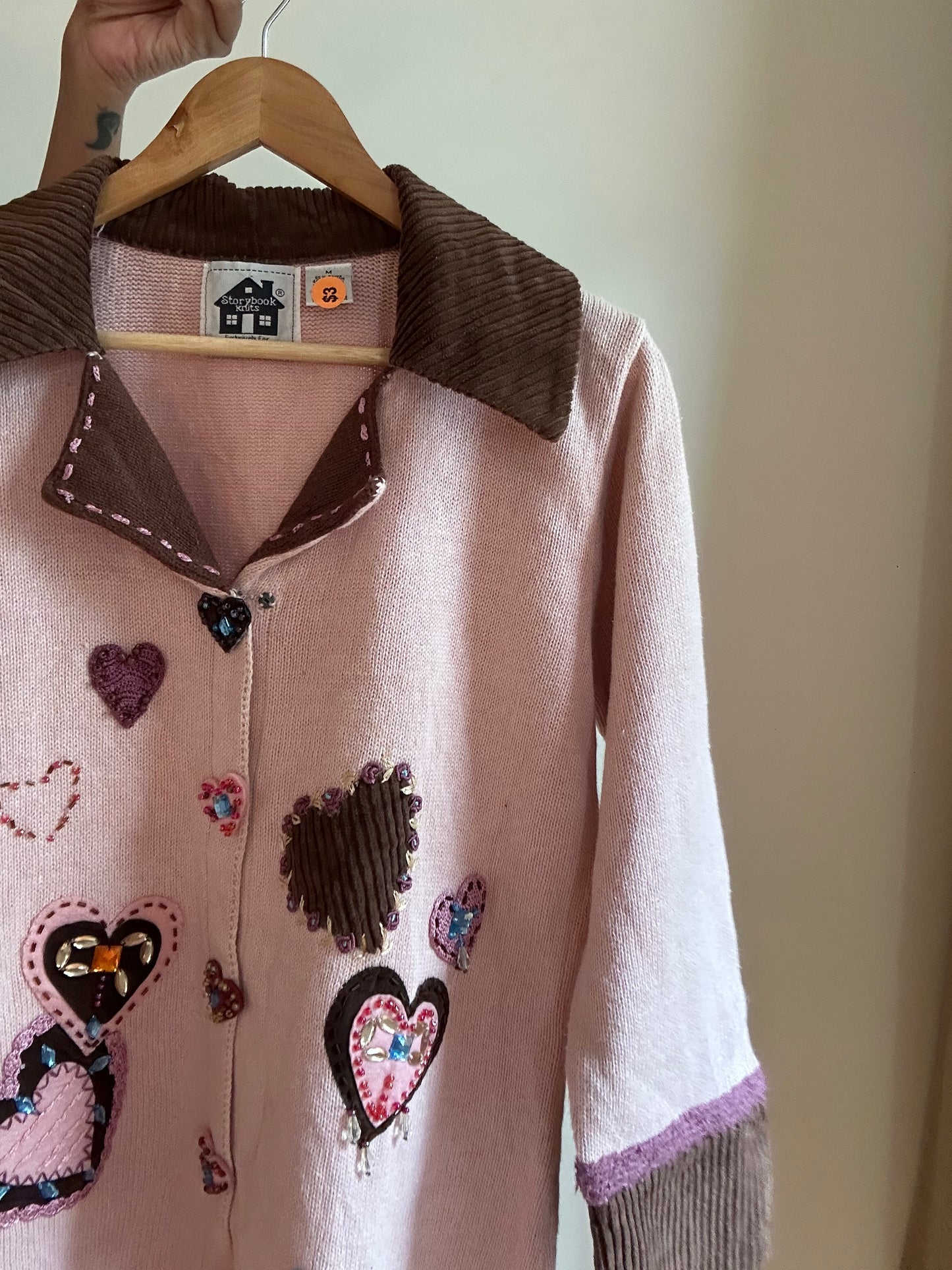 Vintage Storybook Knits Knit Cardigan