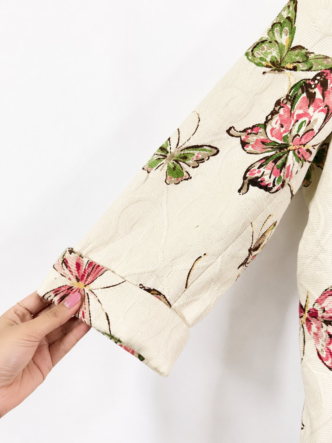 Butterfly Garden Vintage Jacket