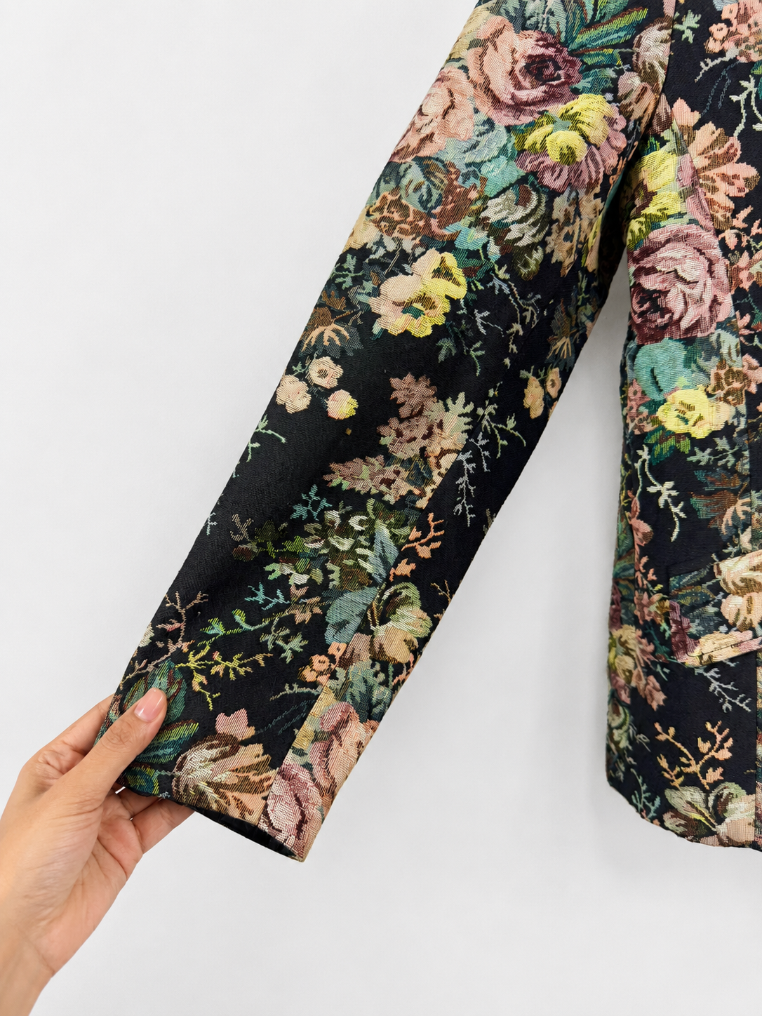 Vintage Floral Blazer