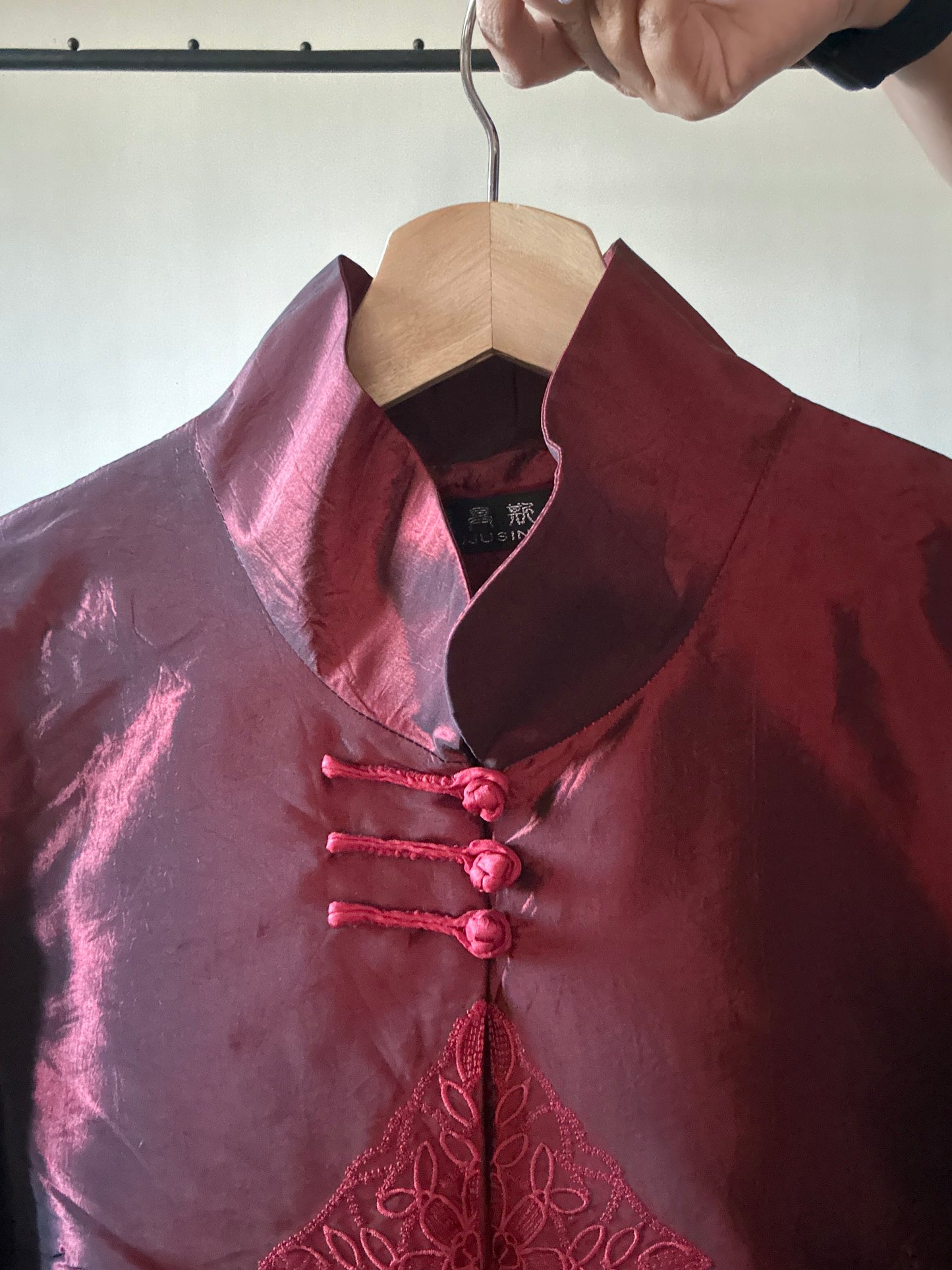 Vintage Chinese Embroidered Shirt