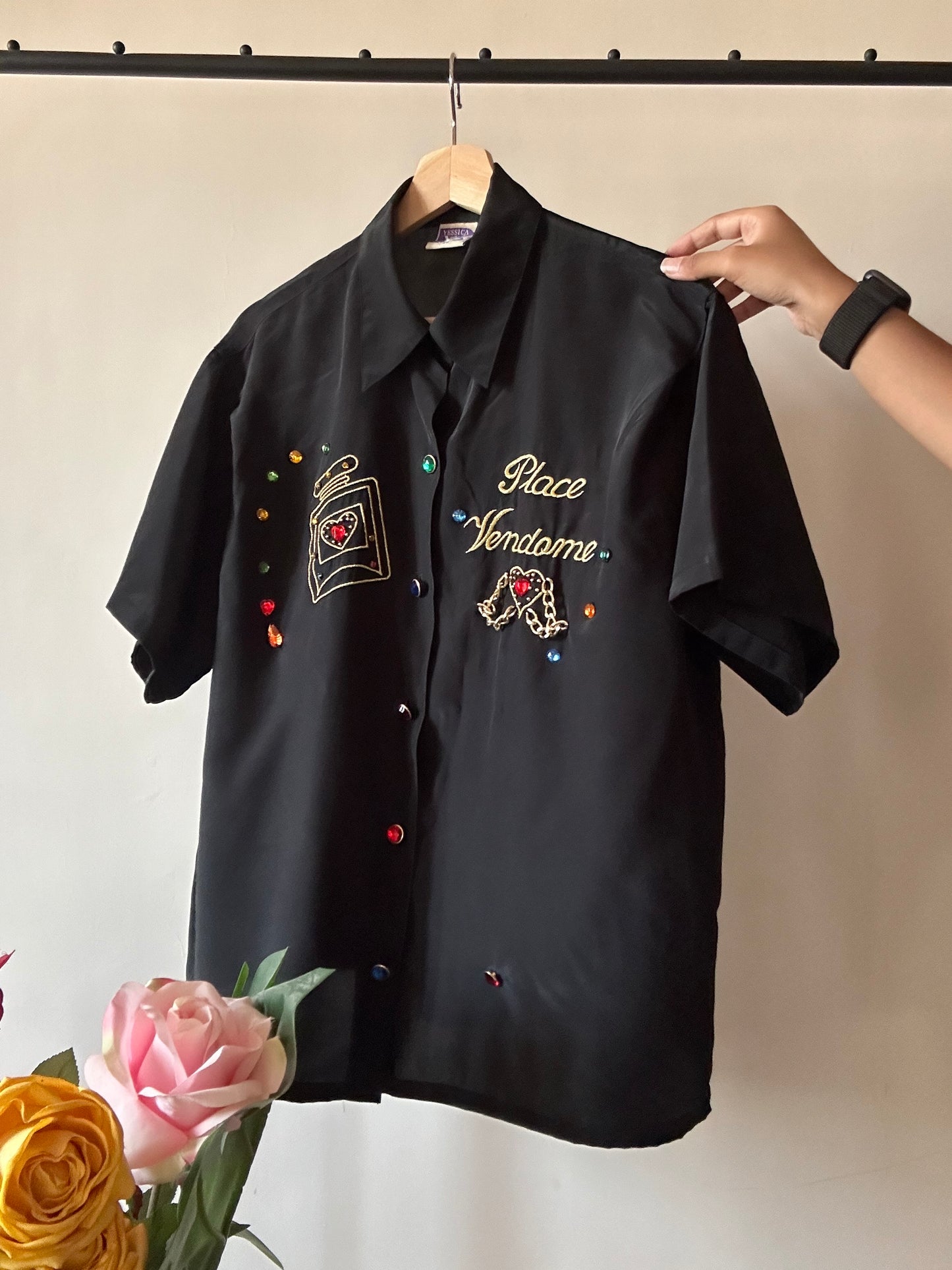 Embellished and Embroidery Vintage Shirt