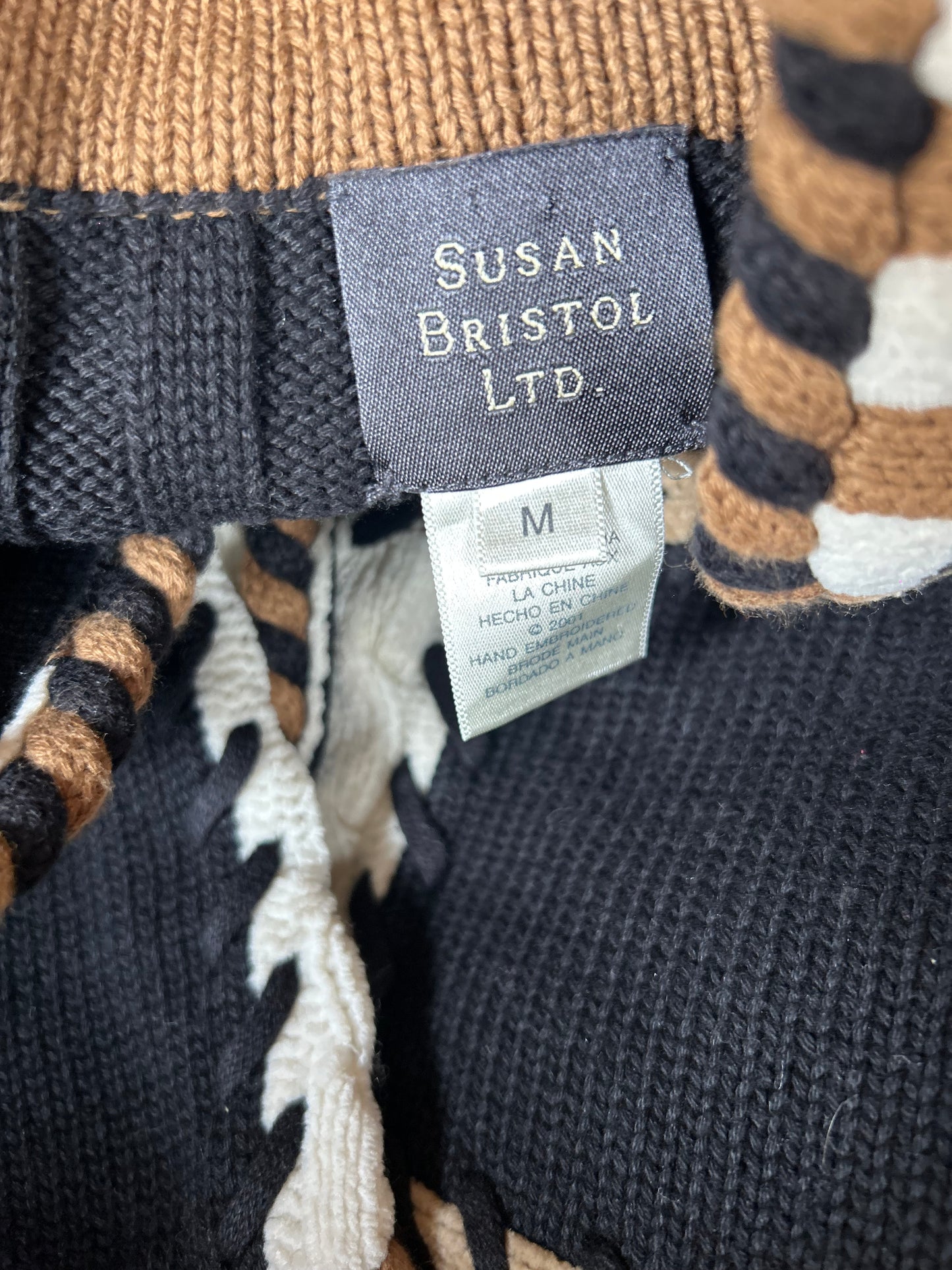 Susan Bristol Vintage Knit Cardigan