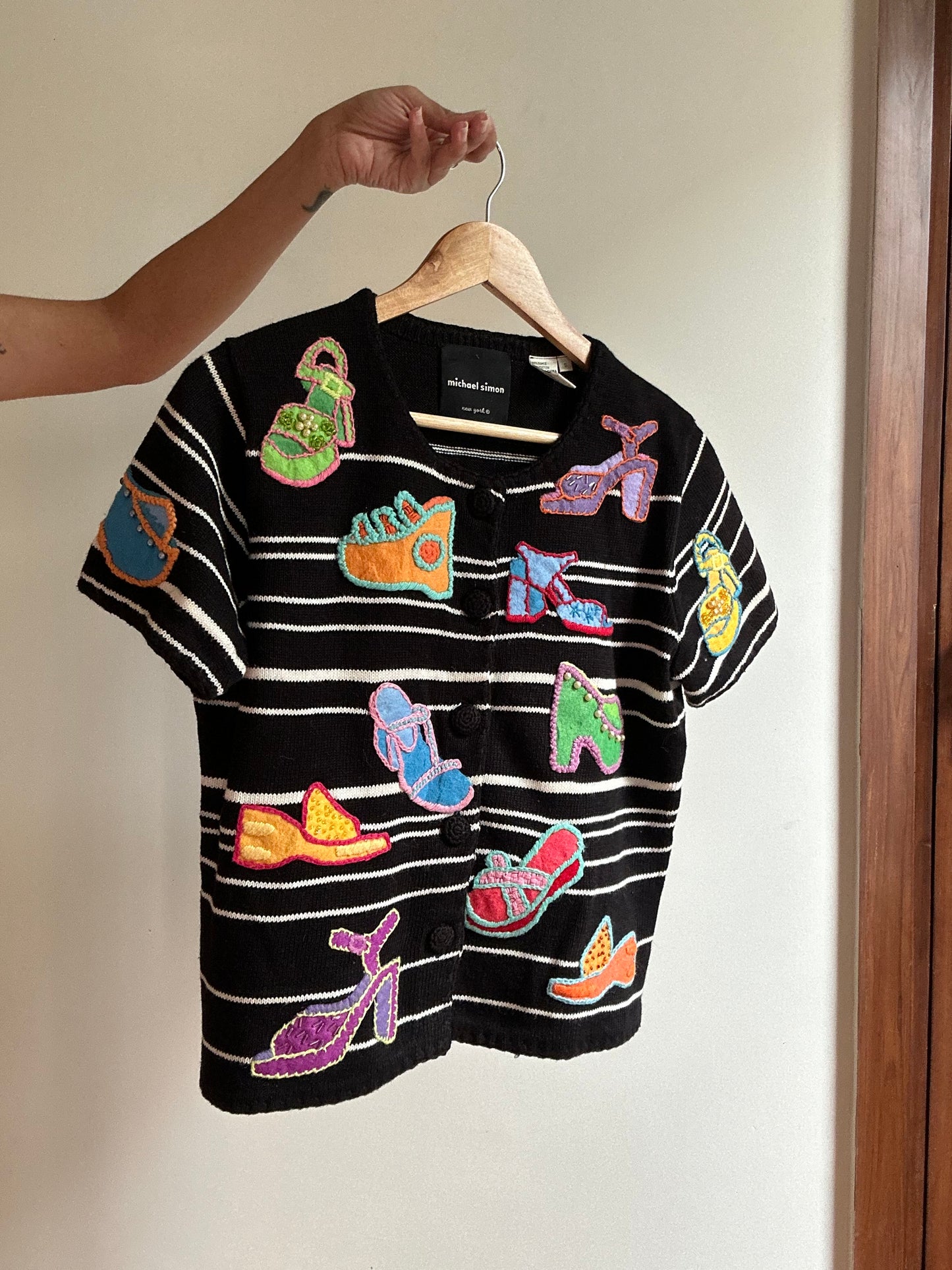 Michael Simon Vintage Knit Cardigan