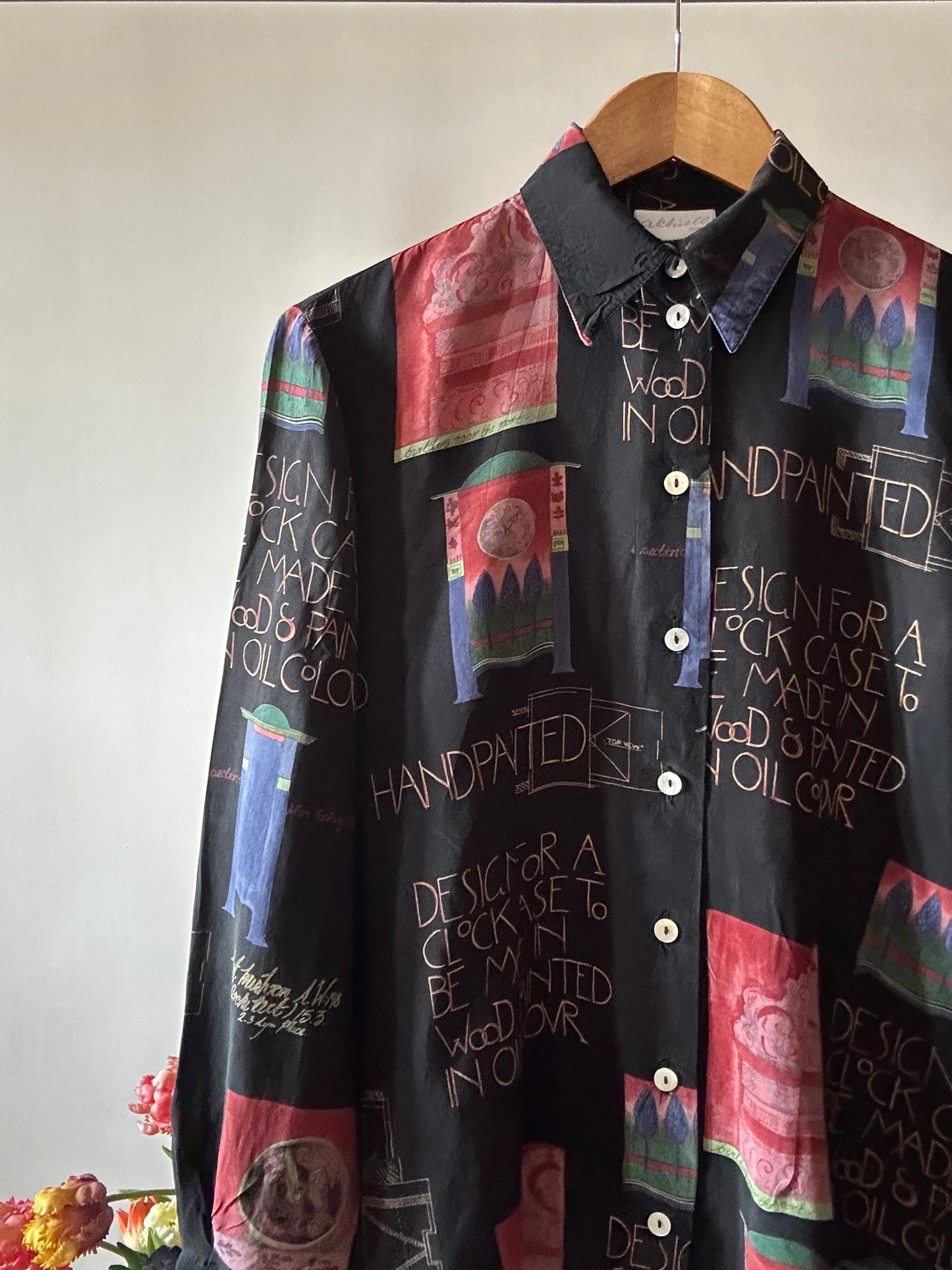 Akhiell Blusen Vintage Shirt