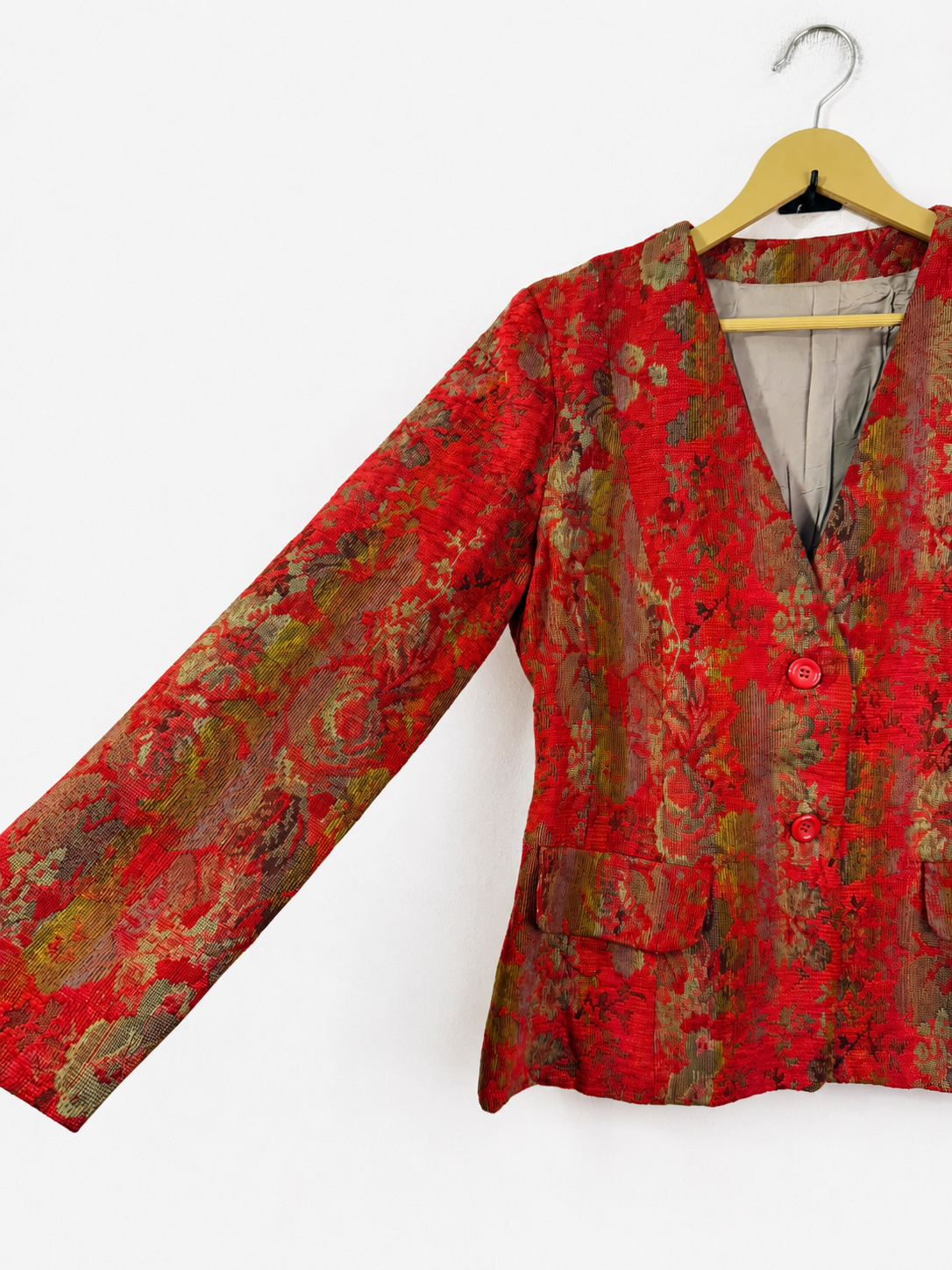 Vintage Crimson Blazer