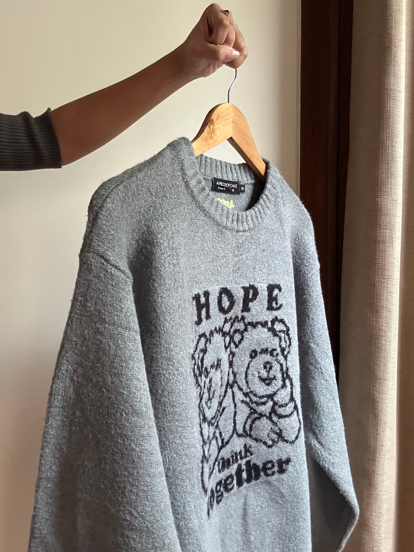Apieceo Of Cake Vintage Hope Knit Pullover