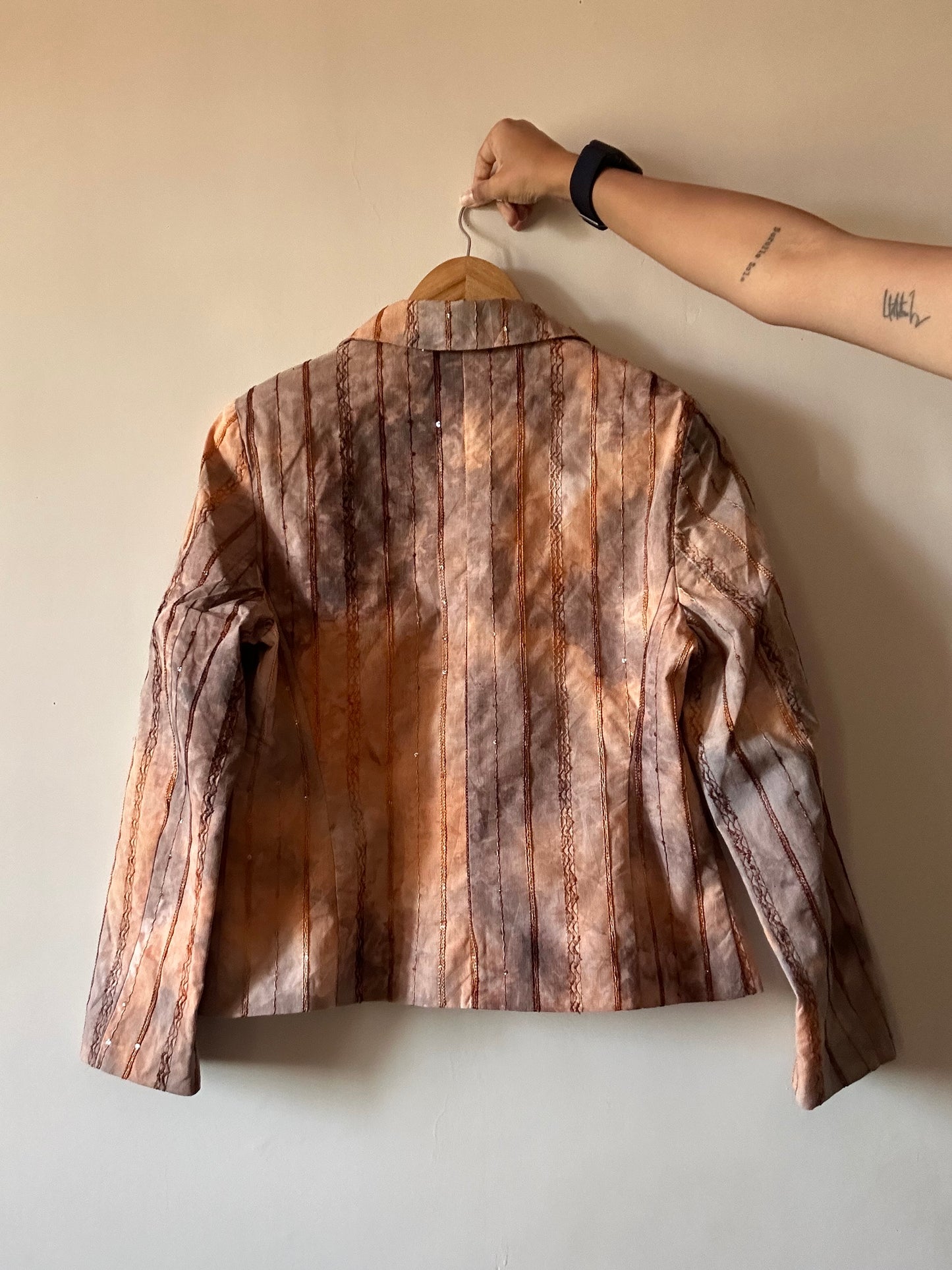 Jasmin M Vintage Embroidered Blazer