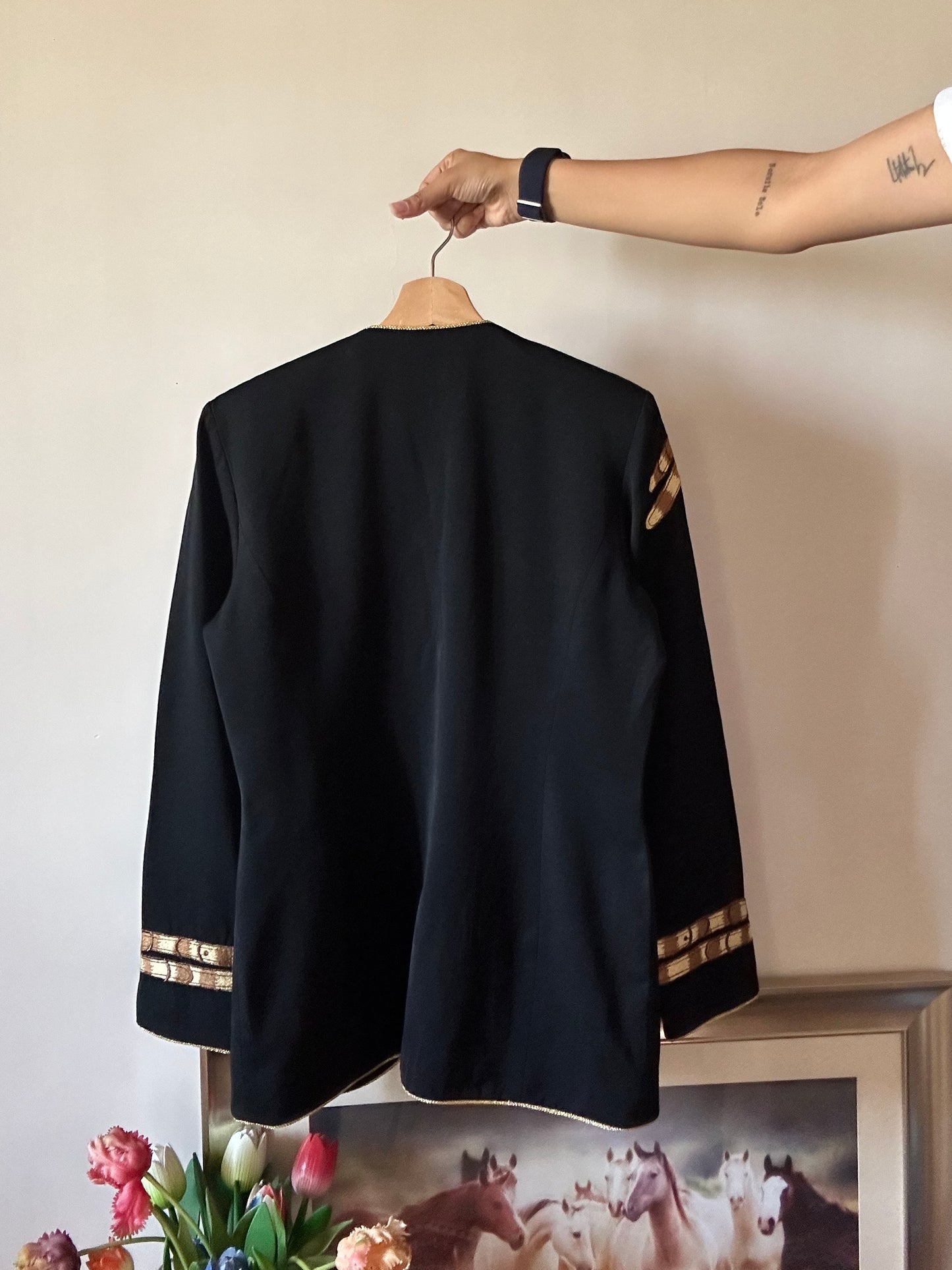Vintage Privata Embroidered Blazer
