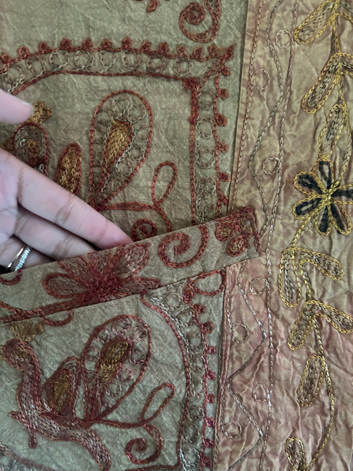 Traditional All Embroidered Shaket