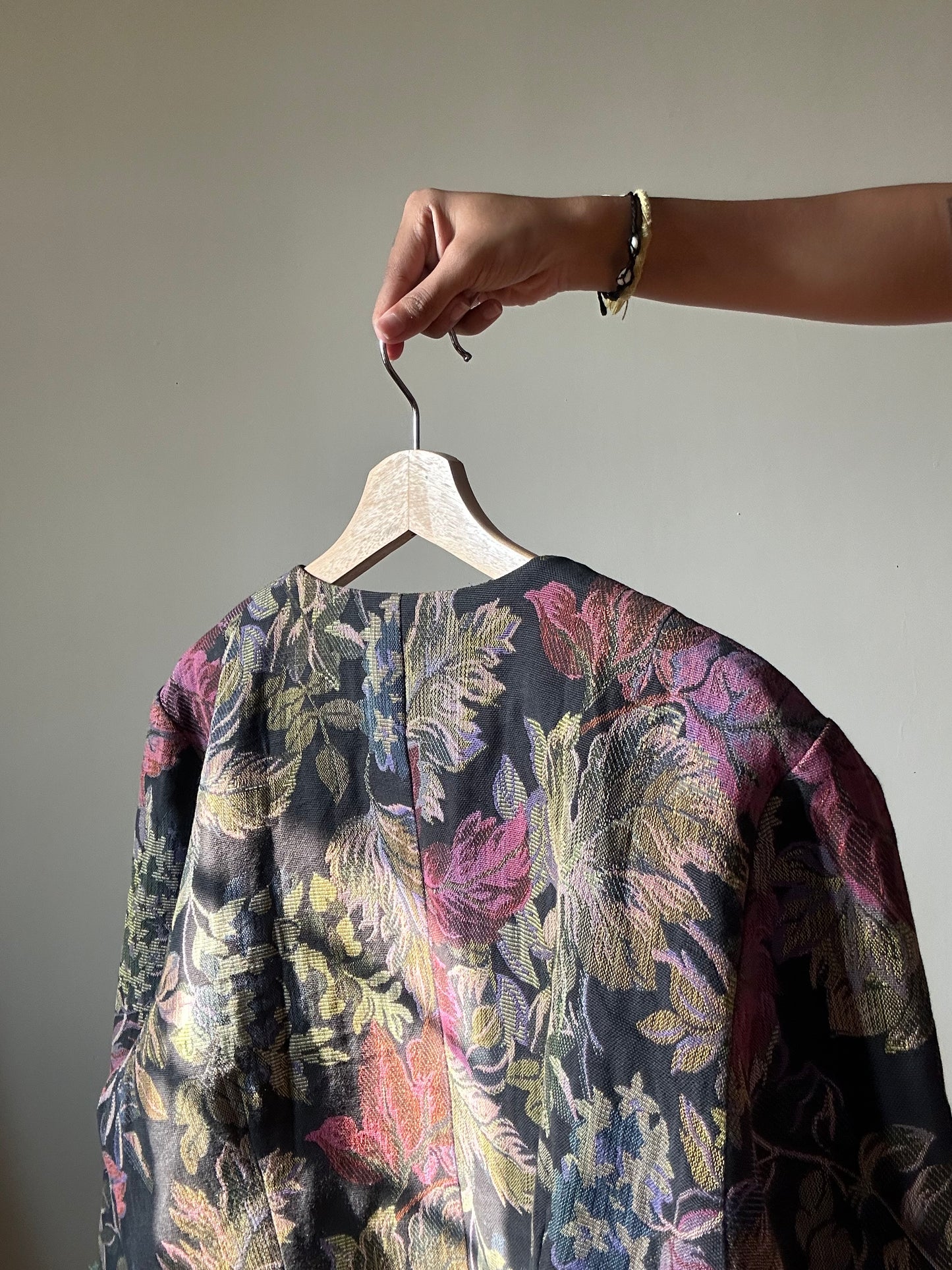 Linda Lundstrom Vintage Floral Blazer