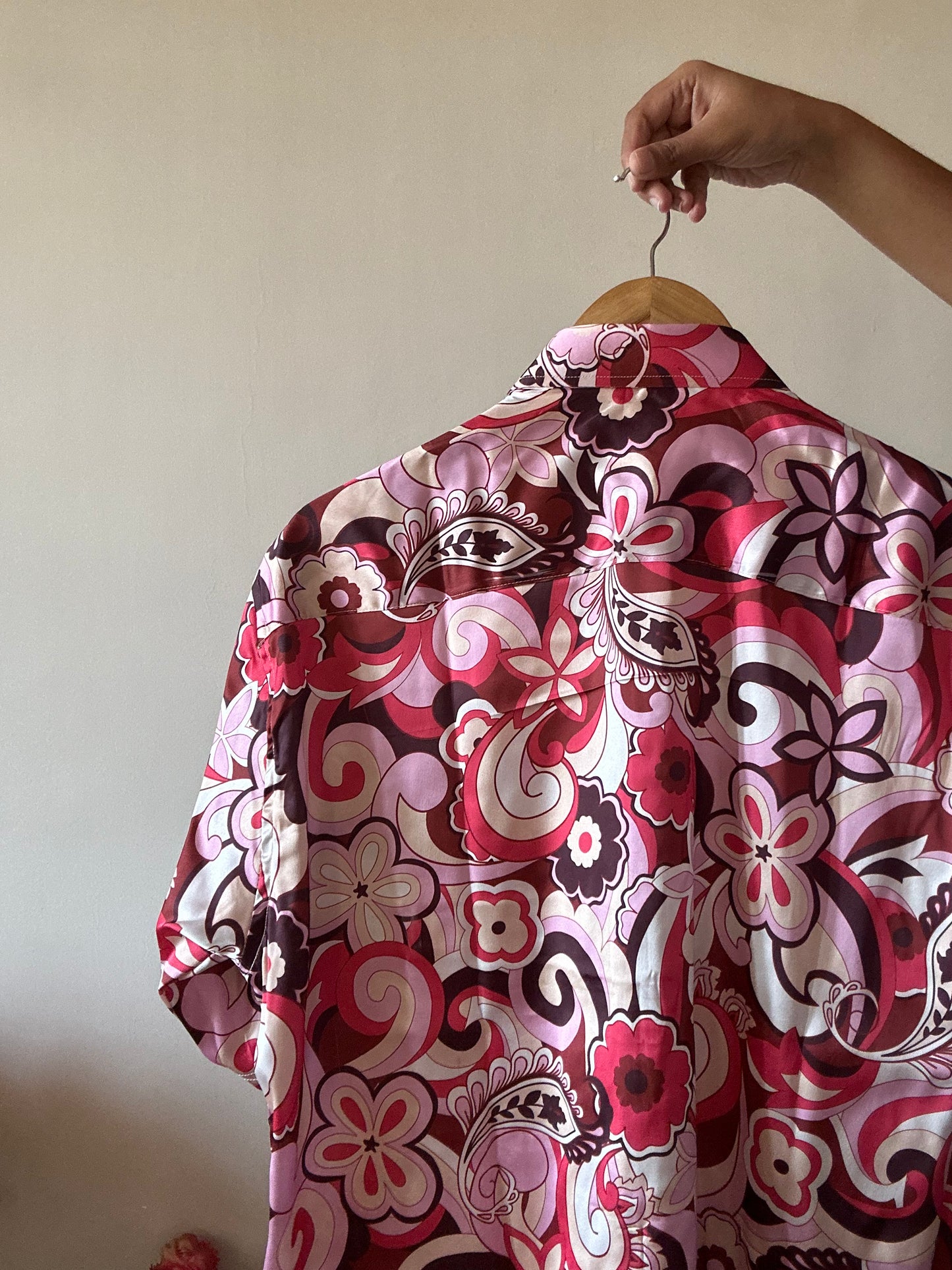 90s Painter’s Satin Shirt