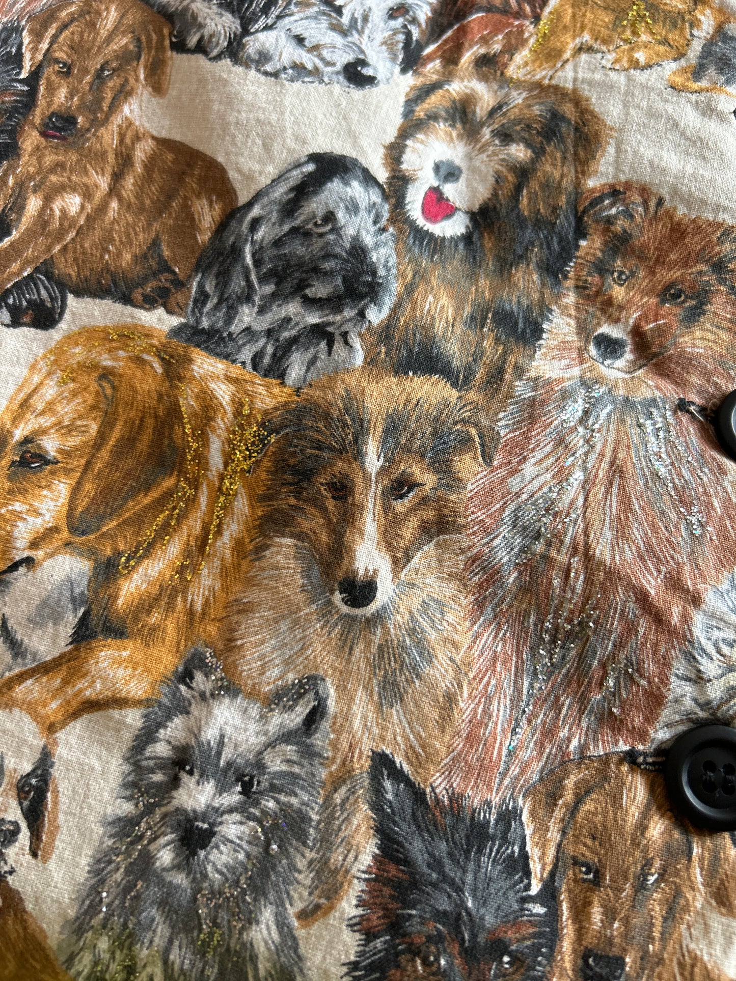 Kyote Kreations Vintage Handpainted Vest