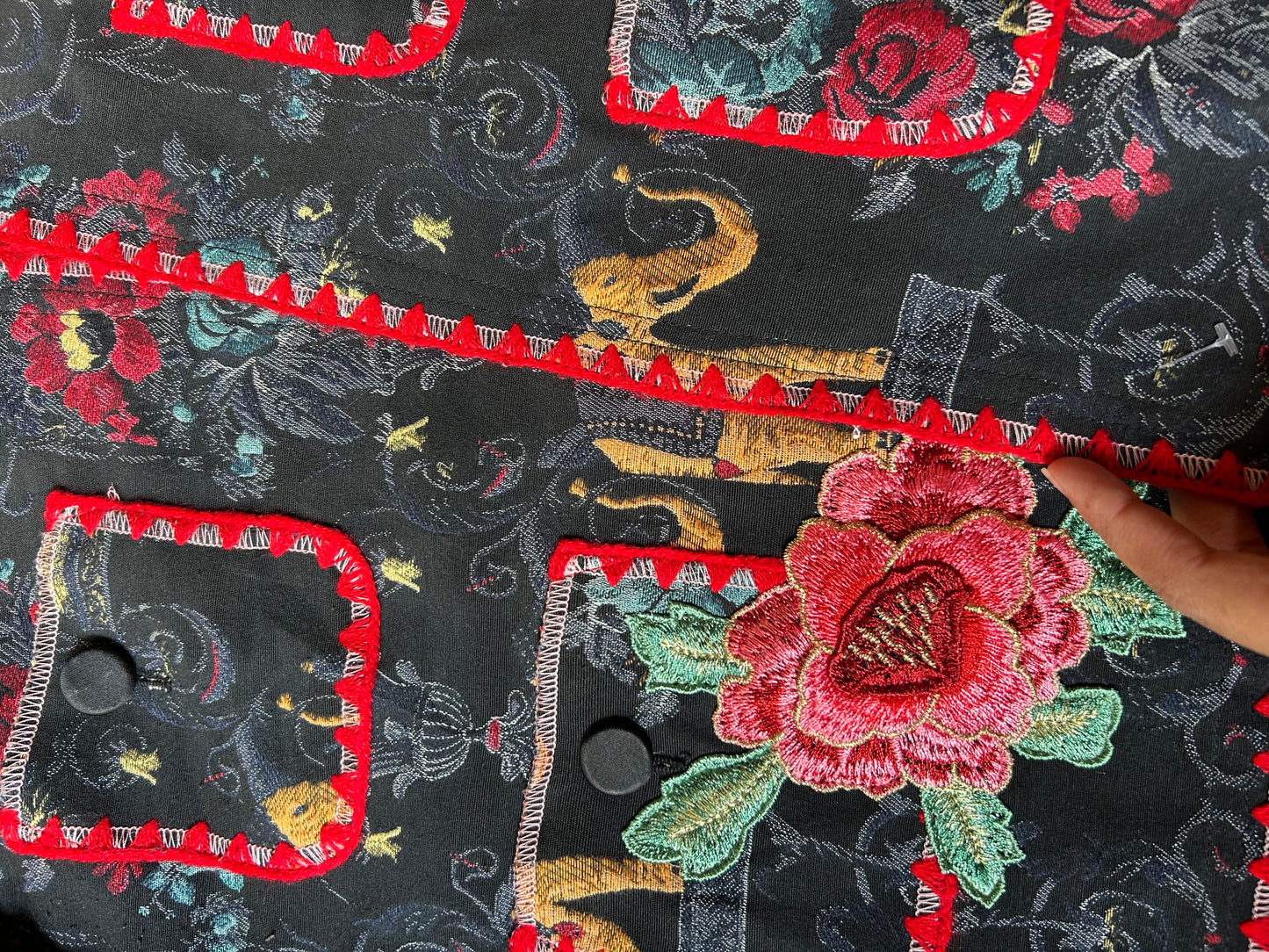 Change Vintage Front Open Shaket