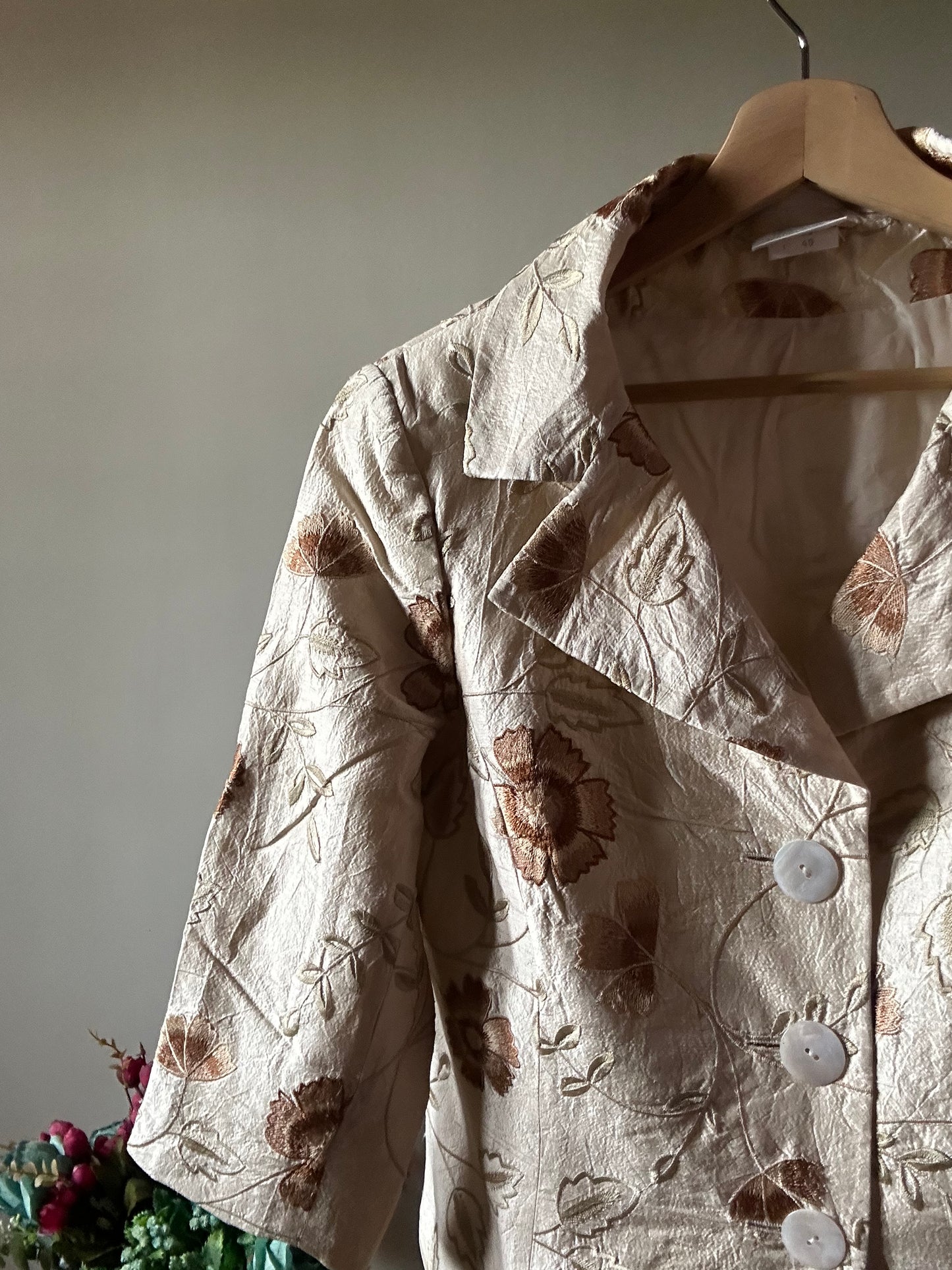 Madeleine Vintage All Embroidered Shaket