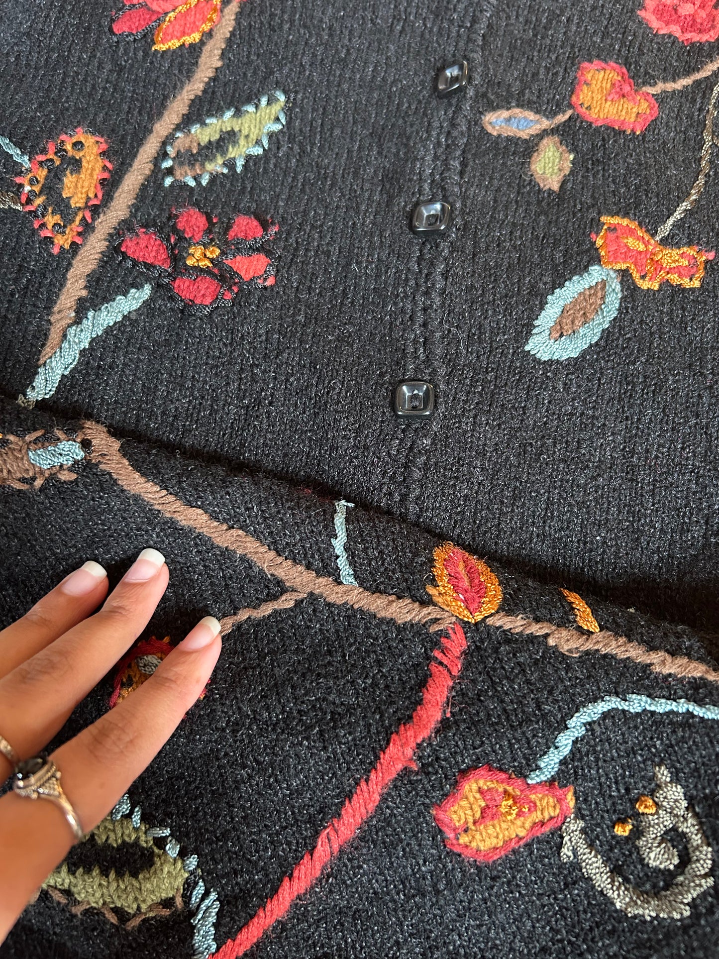 Coldwater Creek Vintage Knit Cardigan