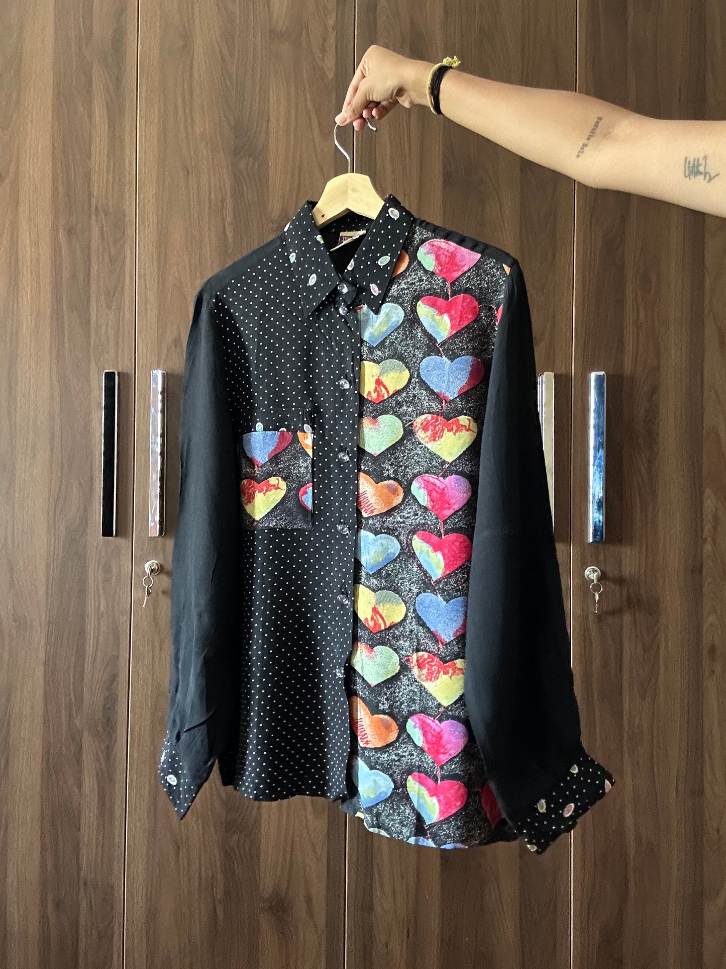 Yessica Vintage Heart Shirt
