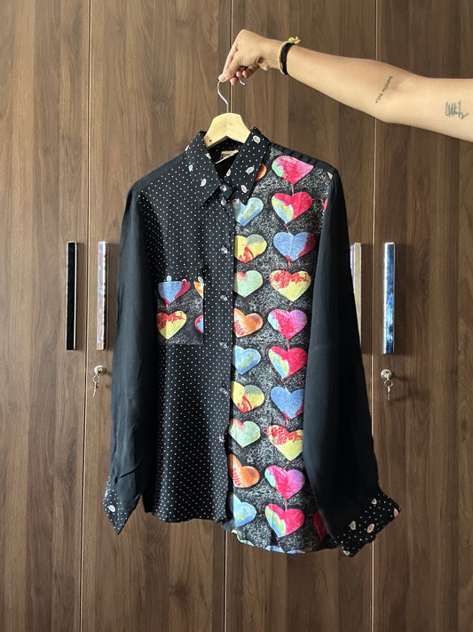 Yessica Vintage Heart Shirt