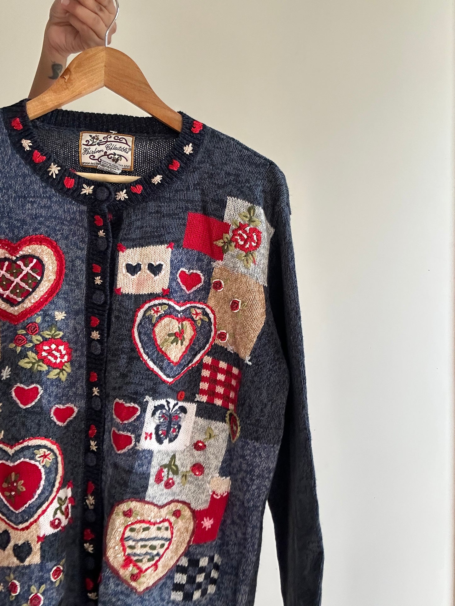 Handloom Collection Vintage Knit Cardigan