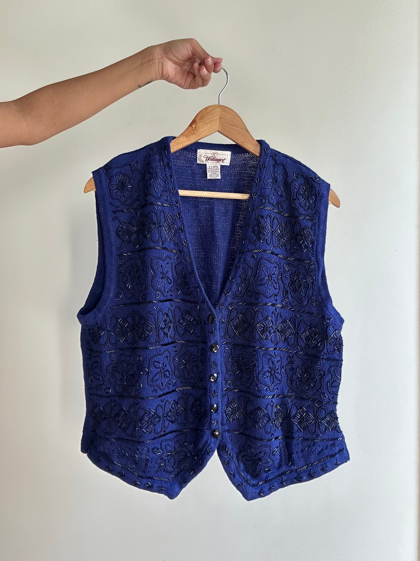Worthington Vintage Knit Vest